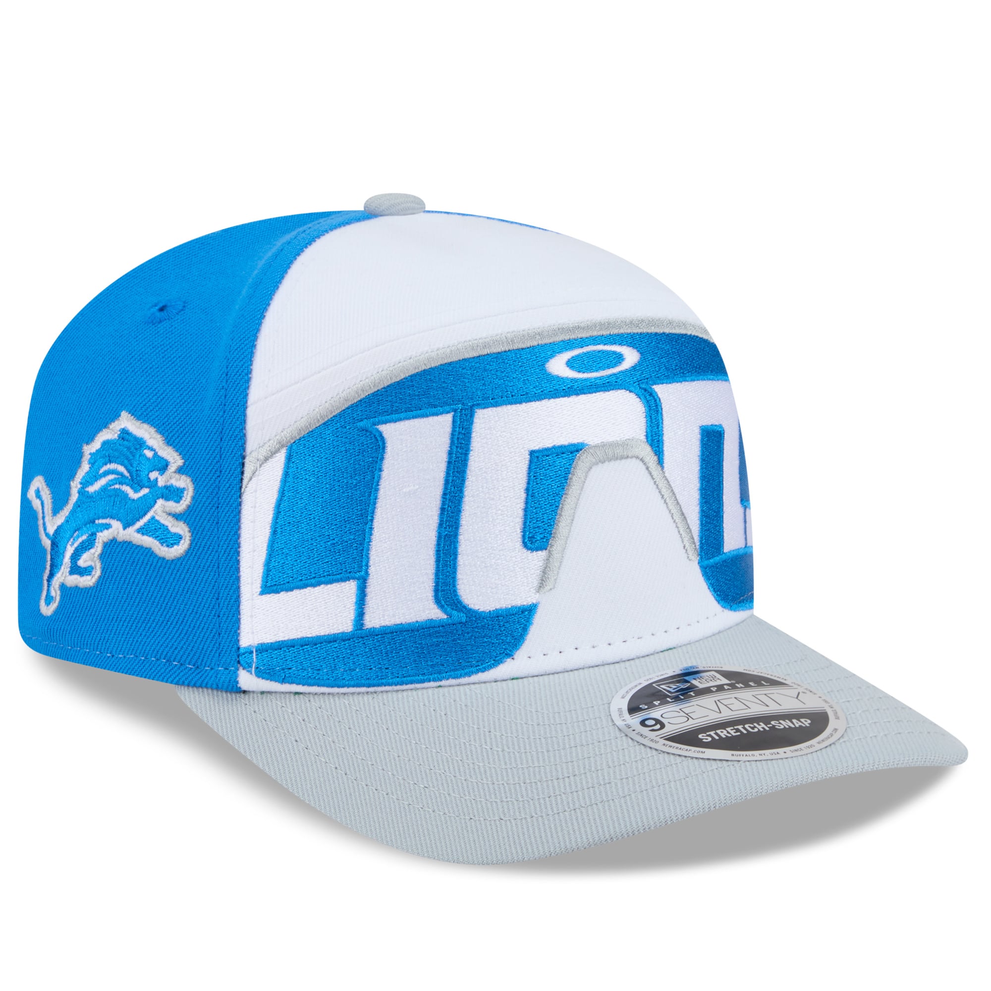 Men's New Era x Oakley Blue Detroit Lions 9SEVENTY Adjustable Hat
