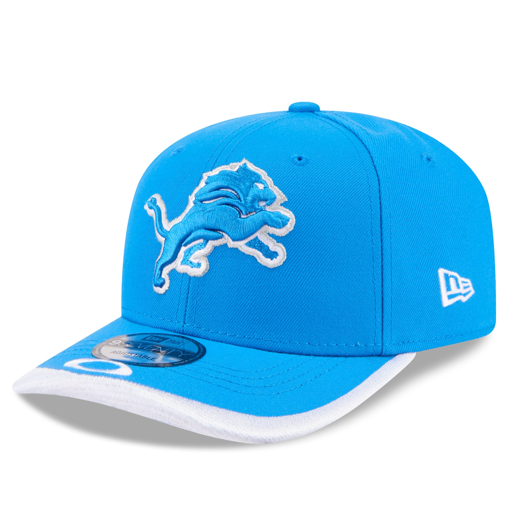 Men's New Era x Oakley Blue Detroit Lions 9SEVENTY Adjustable Hat