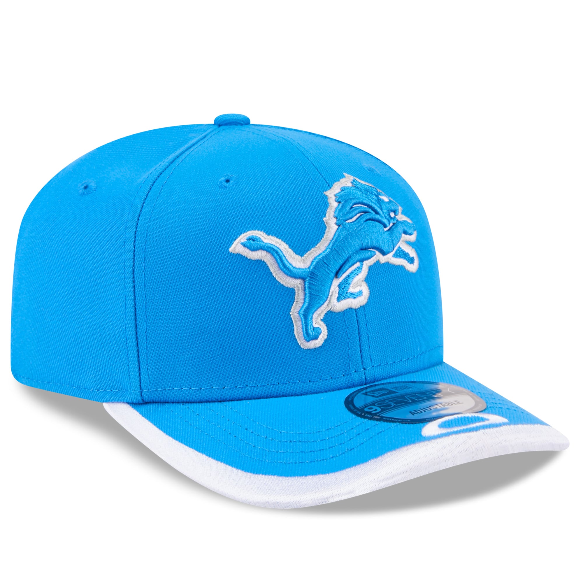 Men's New Era x Oakley Blue Detroit Lions 9SEVENTY Adjustable Hat