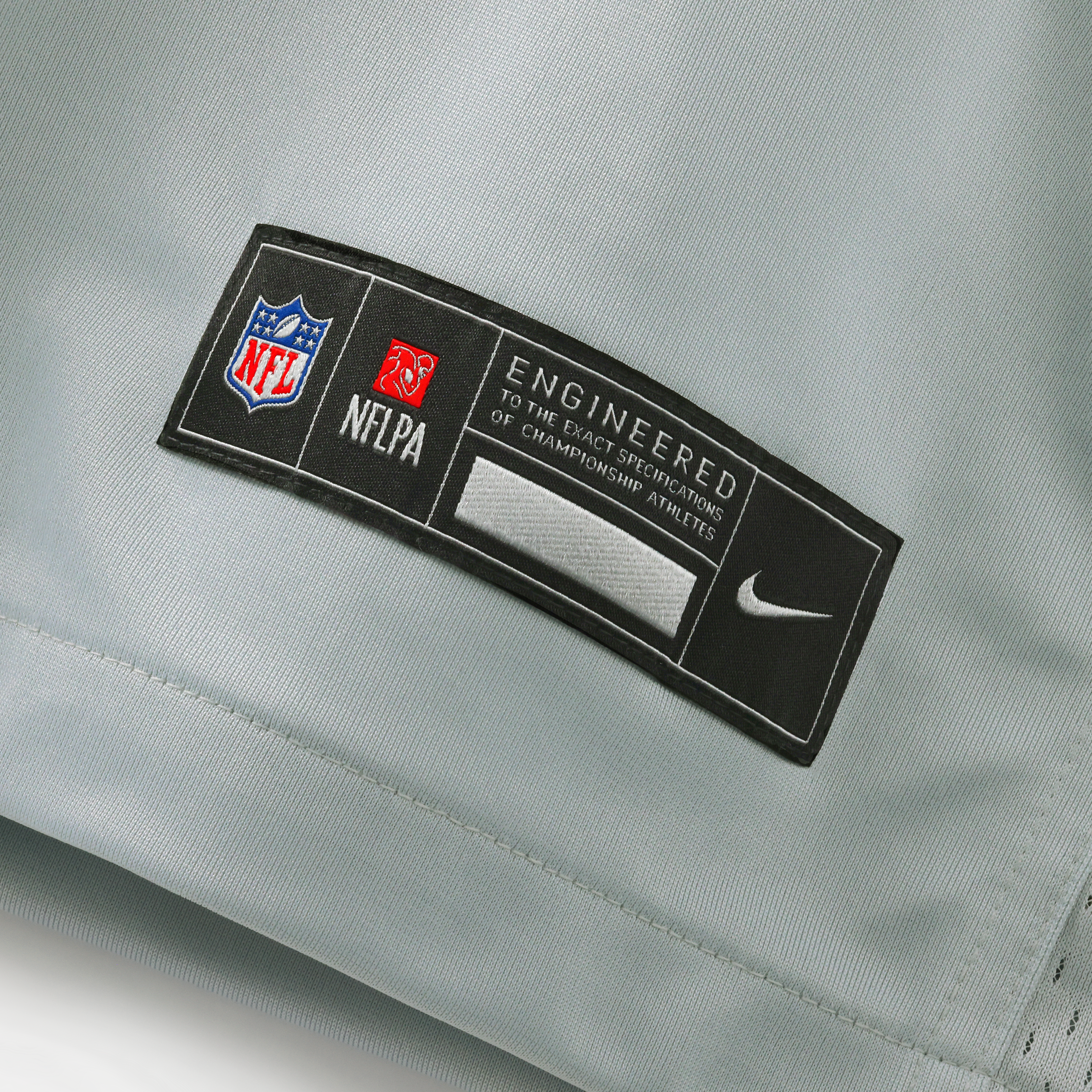Men's Nike Aidan Hutchinson Silver Detroit Lions 2026 Rivalries Collection Game Jersey