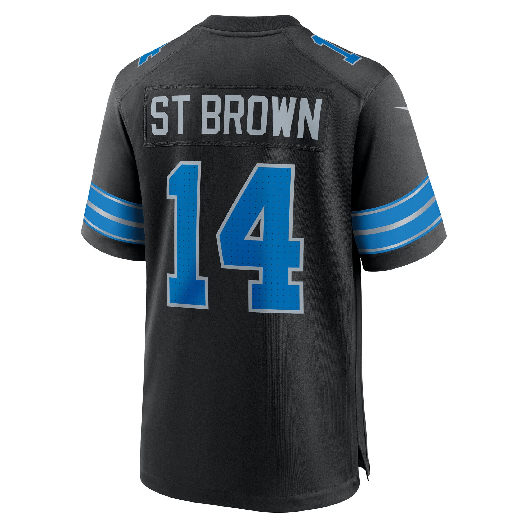 Maillot alternatif Nike Amon-Ra St. Brown Black Detroit Lions pour homme