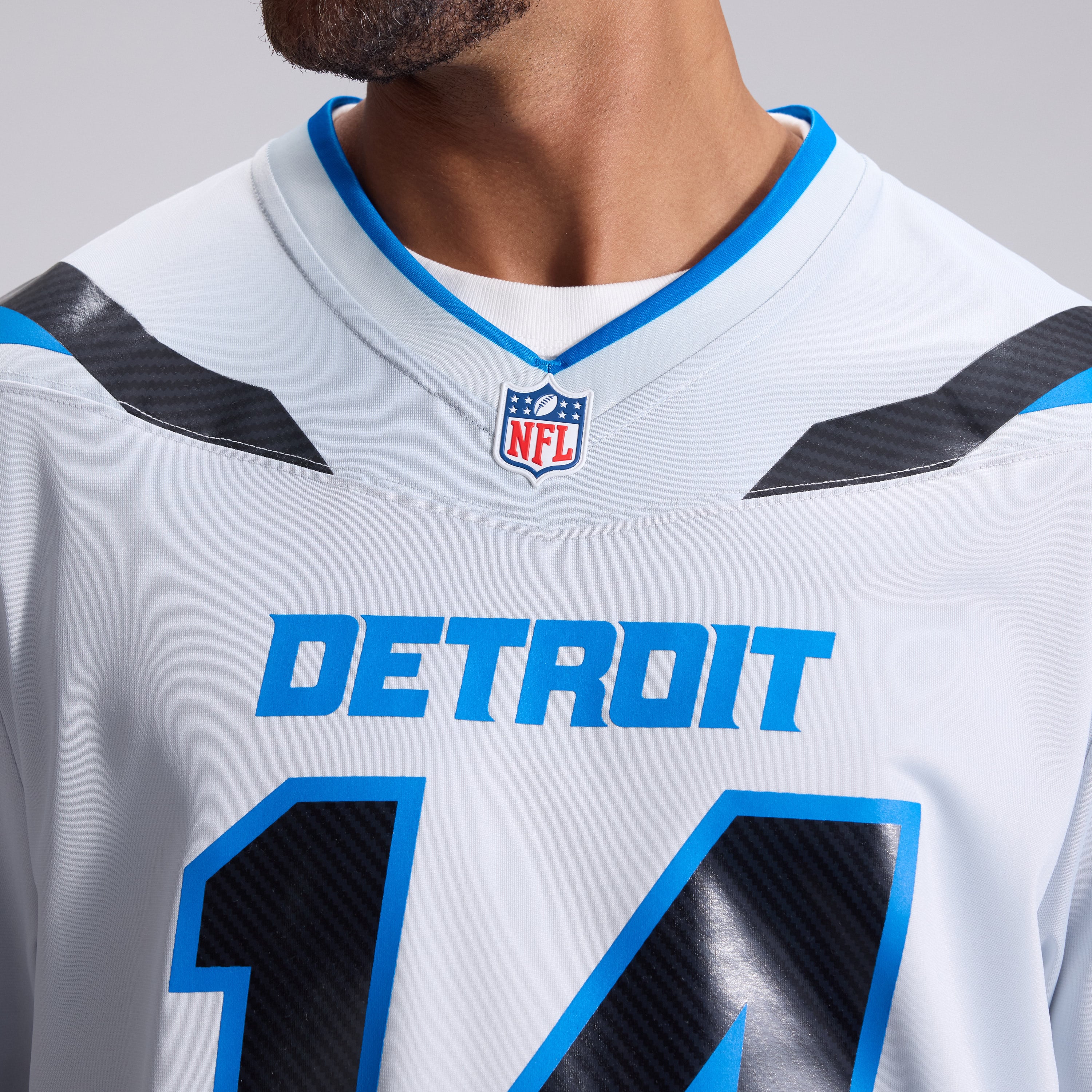 Men's Nike Amon-Ra St. Brown Silver Detroit Lions 2026 Rivalries Collection Game Jersey