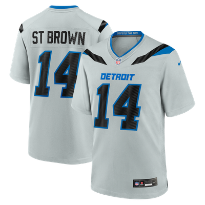 Maillot de match Amon-Ra St. Brown Detroit Lions Nike Collection Rivalités 2026 - Argent