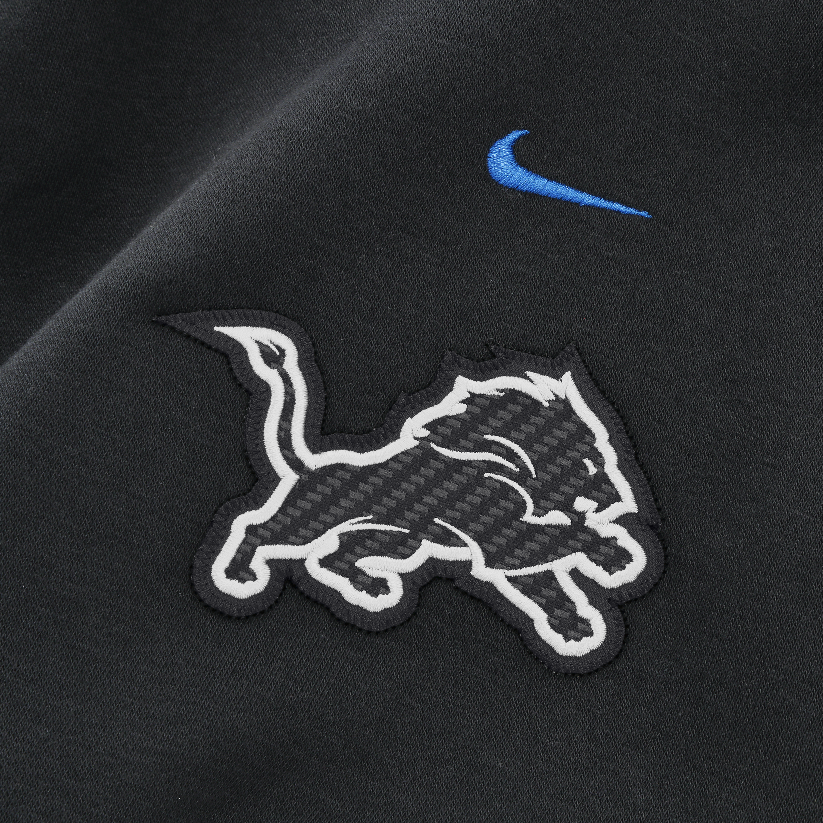 Sweat à capuche Nike Air Detroit Lions Rivalries Collection 2026 pour homme, noir