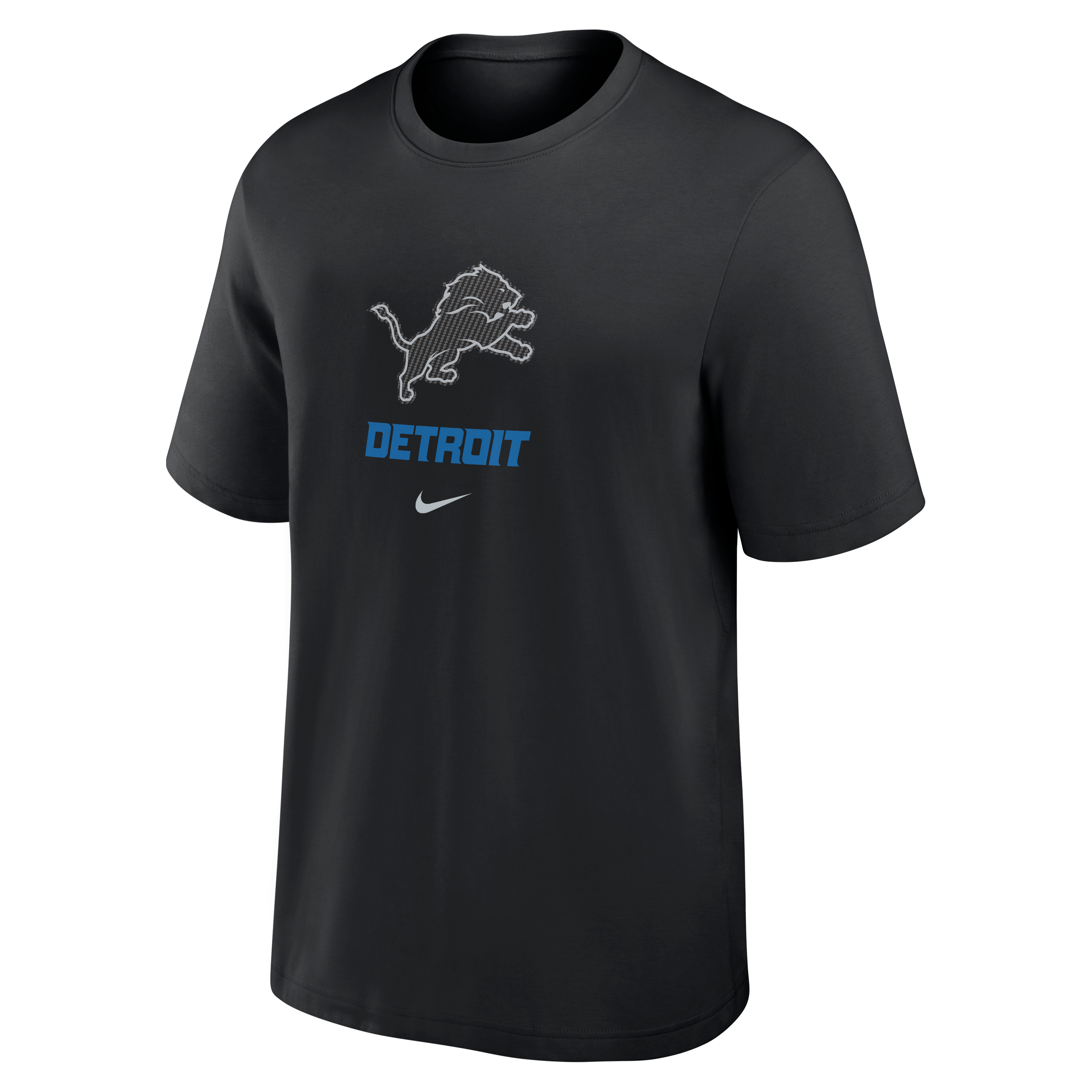 Men's Nike Black Detroit Lions 2026 Rivalries Collection Dri-FIT T-Shirt
