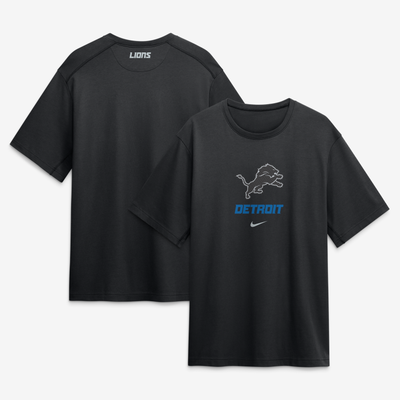  Detroit Lions Nike 2026 Rivalries Collection Dri-FIT T-Shirt - Black