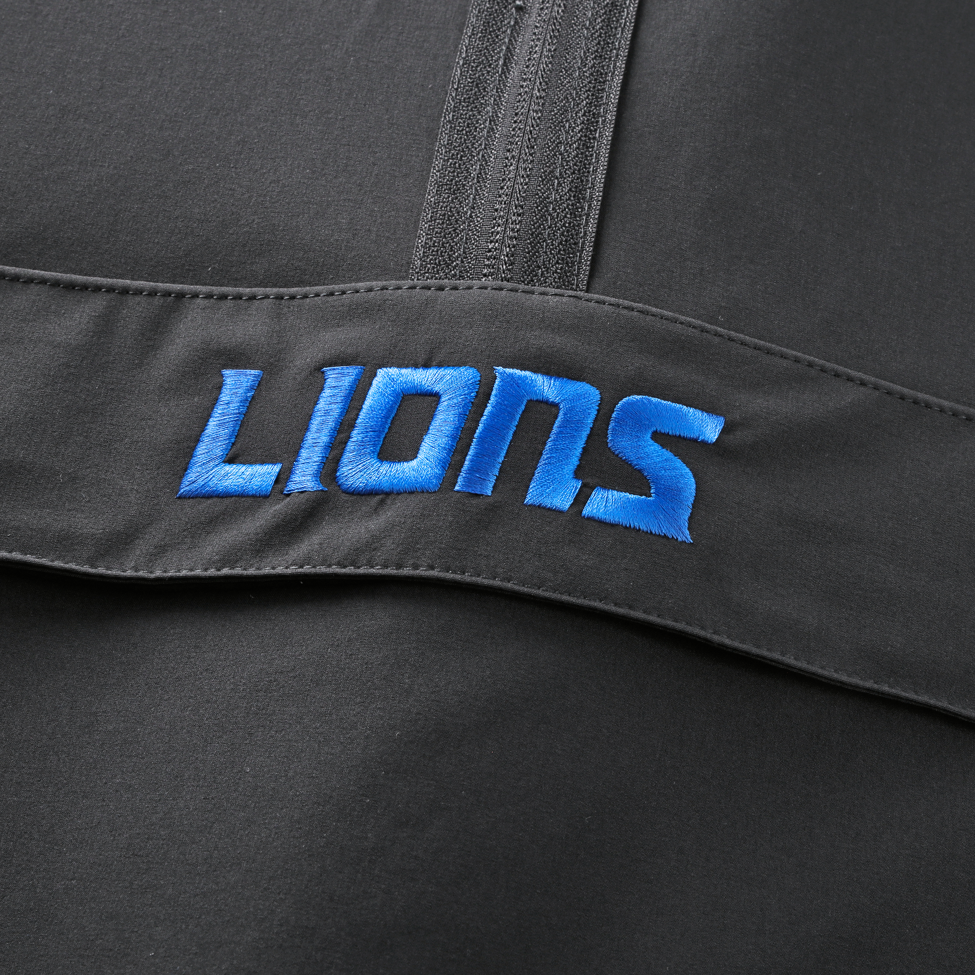 Men's Nike  Black Detroit Lions 2026 Rivalries Collection Sideline Anorak Half-Zip Jacket