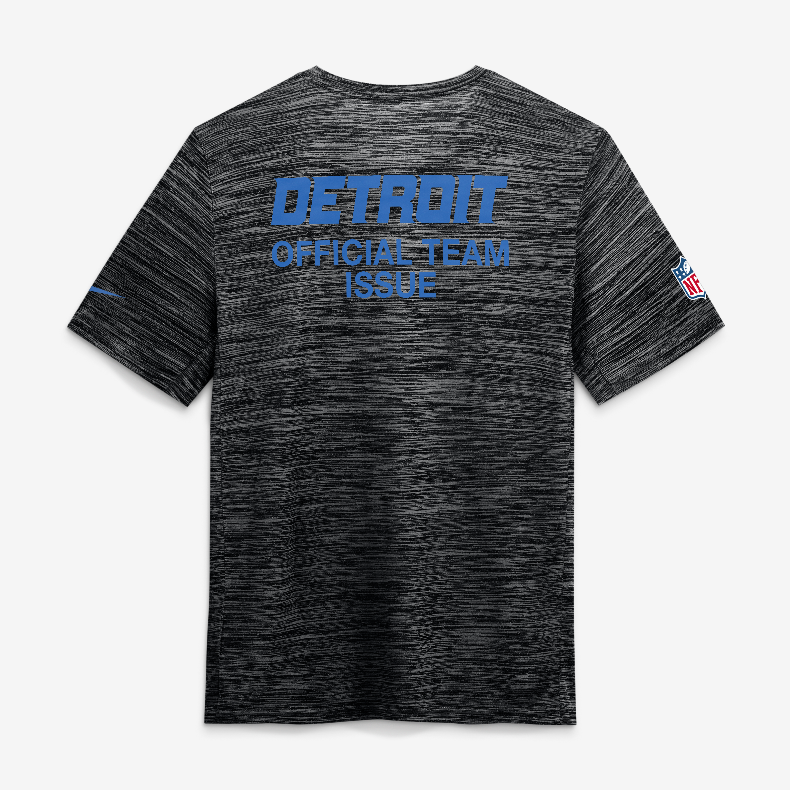 Men's Nike Black Detroit Lions 2026 Rivalries Collection Sideline Velocity T-Shirt