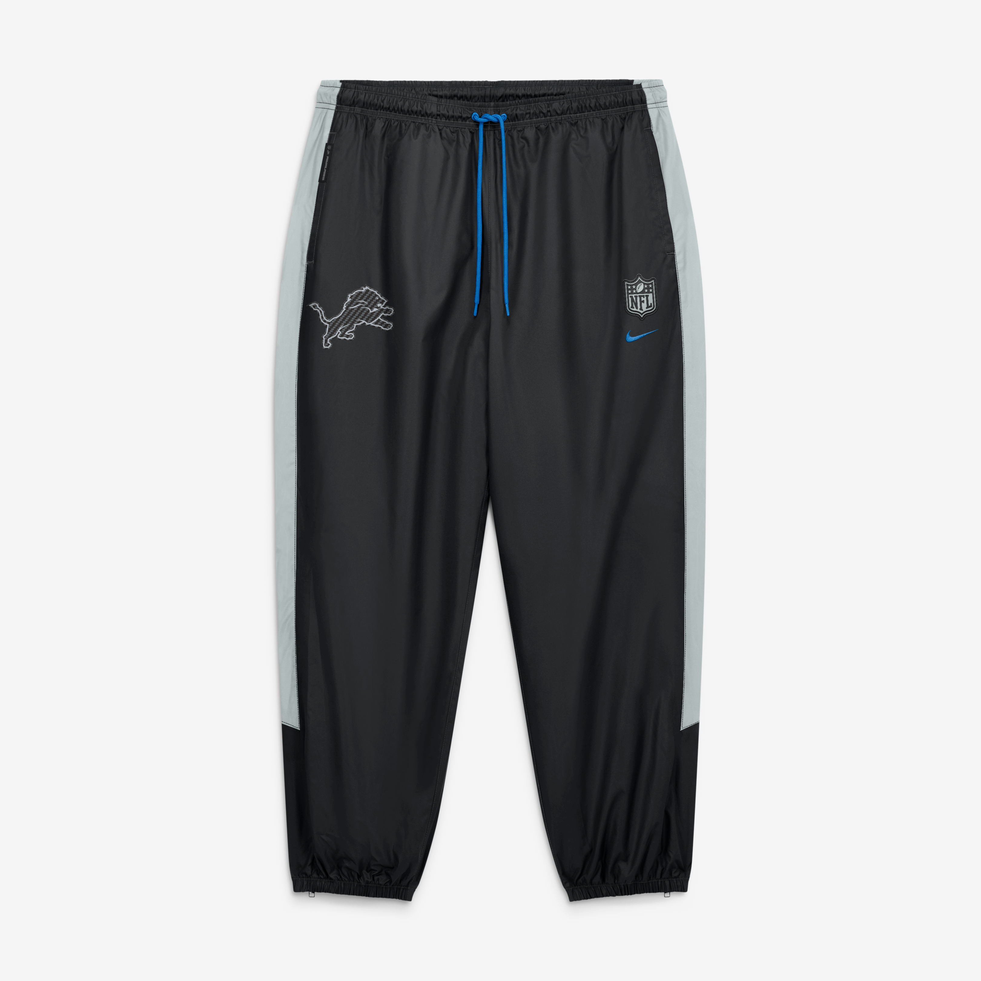 Pantalon coupe-vent Nike Detroit Lions Collection 2026 Rivalries pour homme, noir
