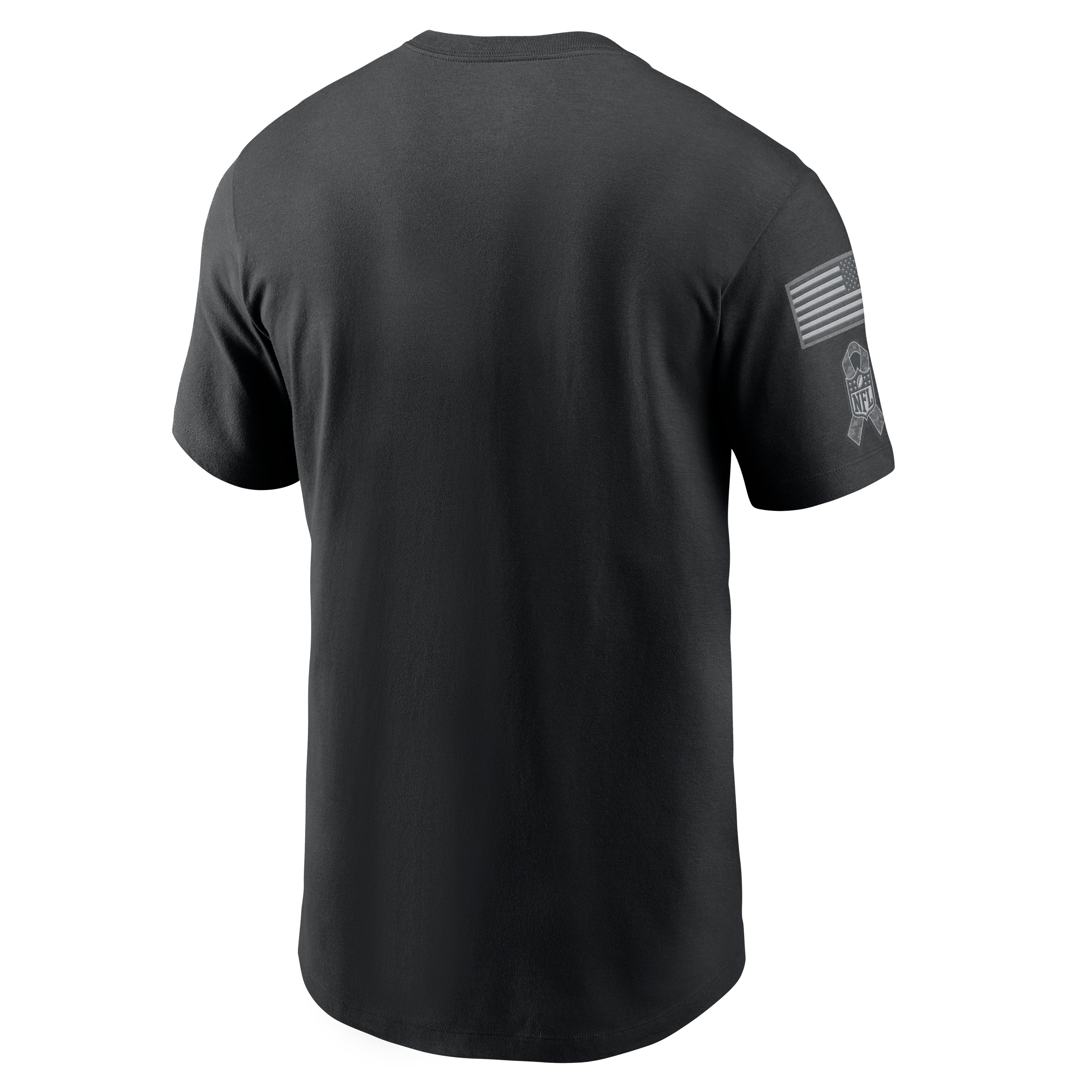 T-shirt Nike Dri-FIT noir pour homme Detroit Lions 2026 Salute to Service Sideline