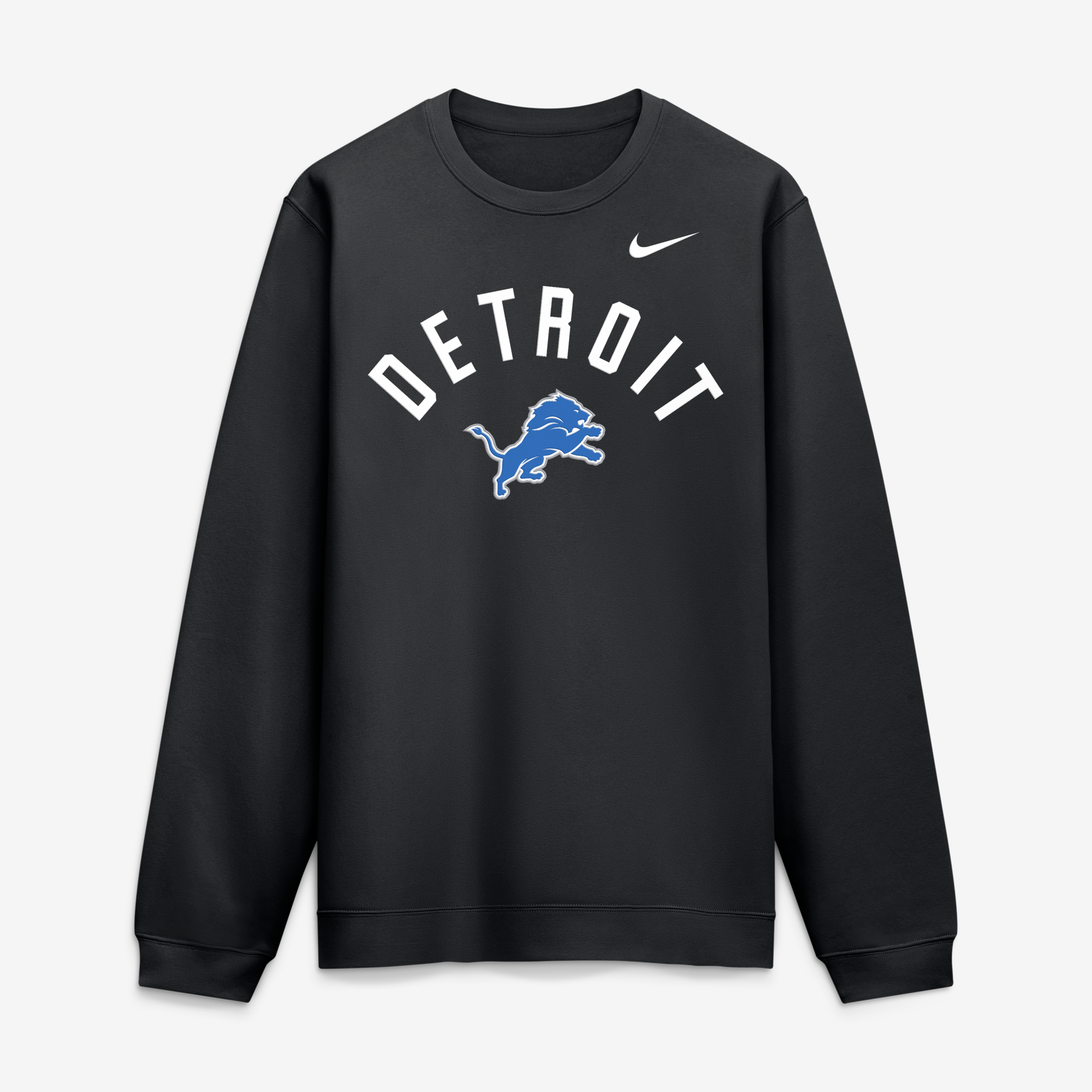 Sweat-shirt Nike bleu Detroit Lions Primetime Club pour homme