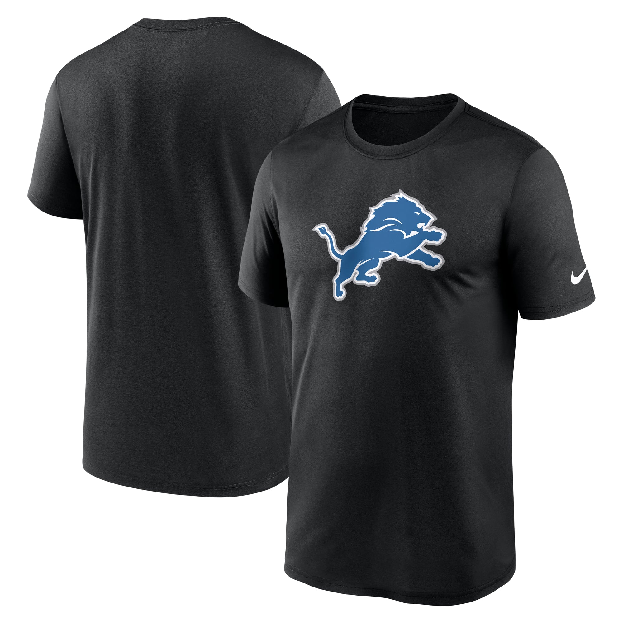 T-shirt Nike Dri-FIT Primetime Legend des Lions de Détroit bleus pour homme