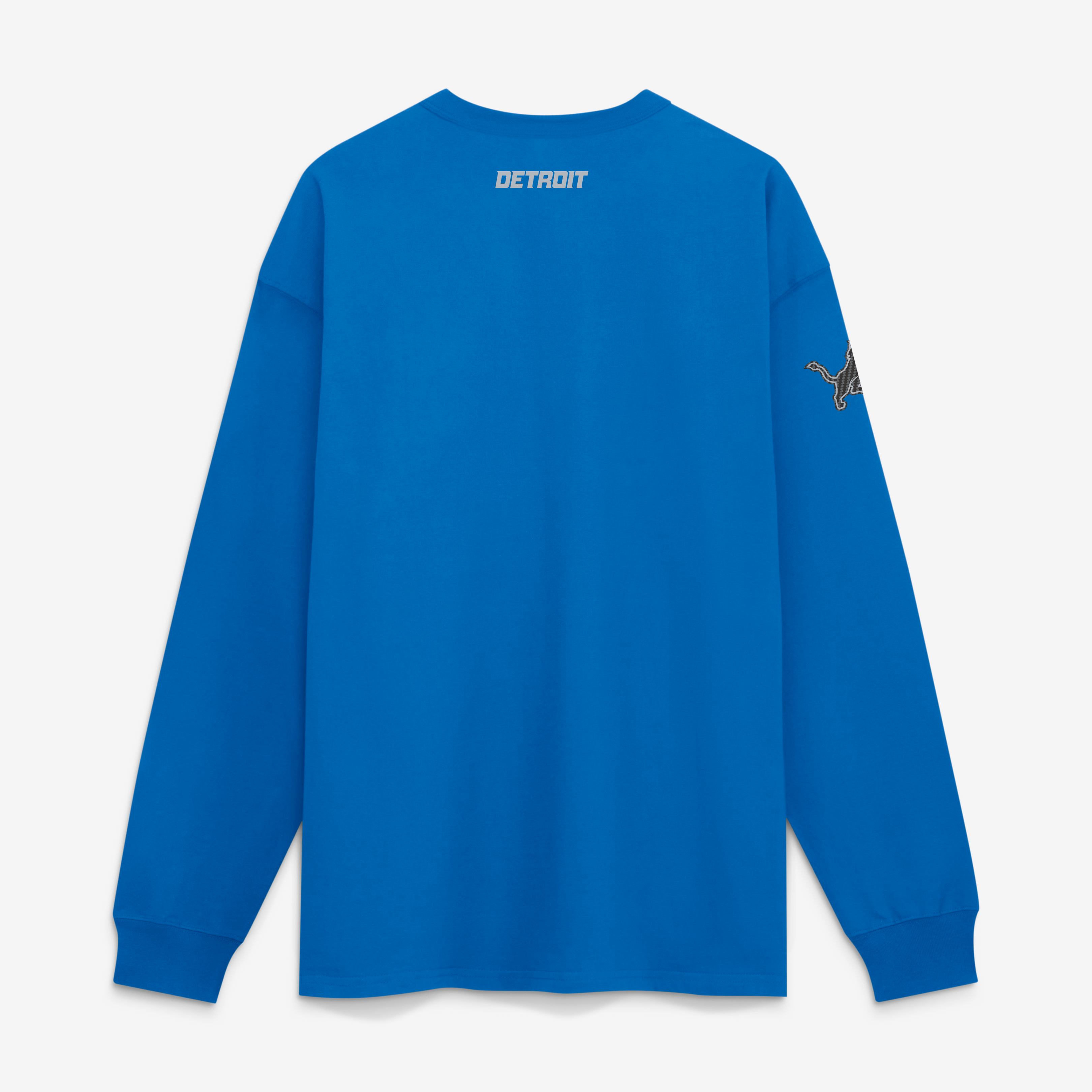 T-shirt à manches longues Nike Max90 bleu Detroit Lions Collection 2026 Rivalries pour homme