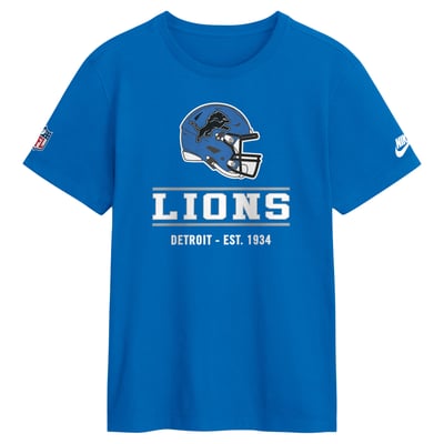 T-shirt Nike Alt Dri-FIT Detroit Lions - Bleu