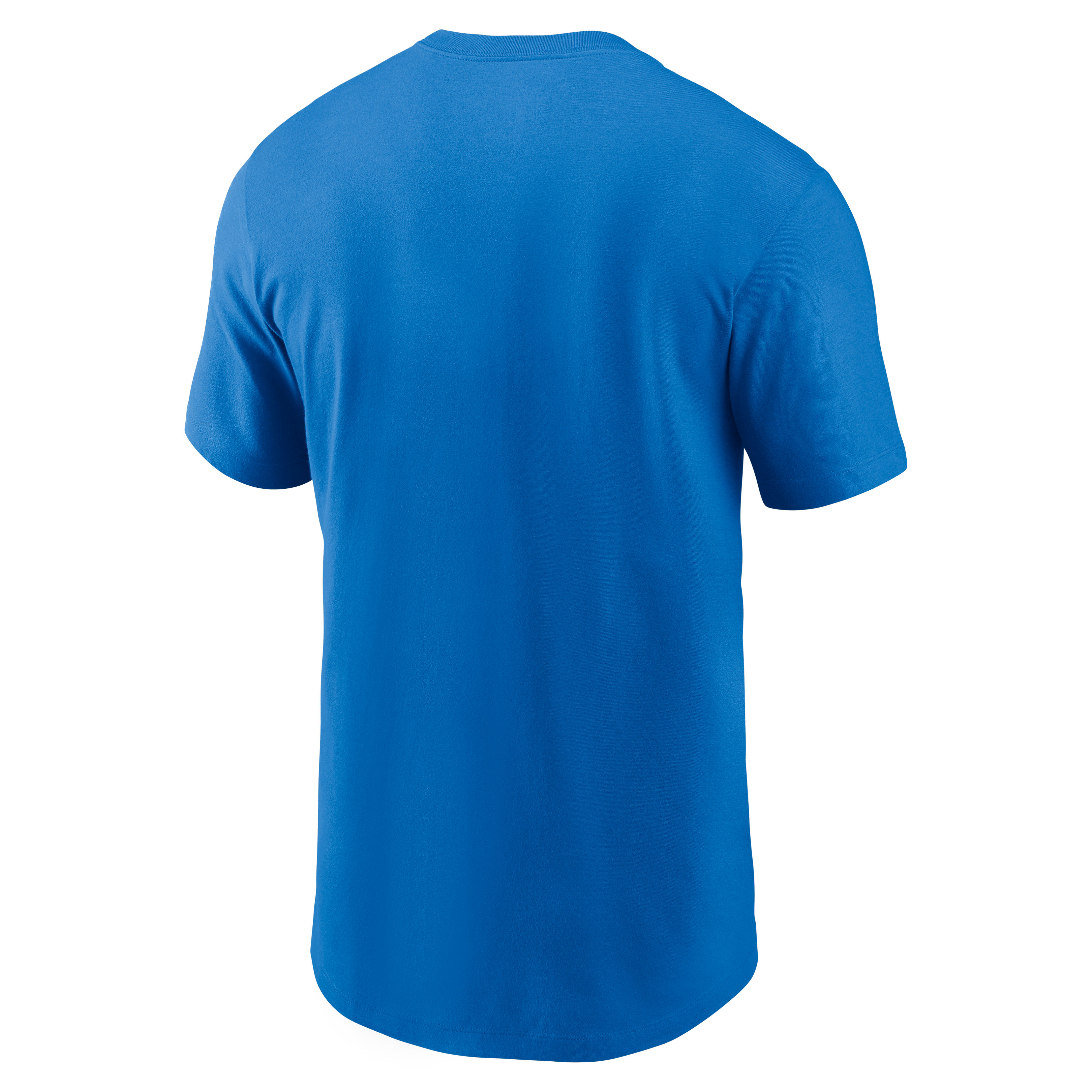 T-shirt essentiel Nike bleu Detroit Lions Primetime Wordmark pour homme