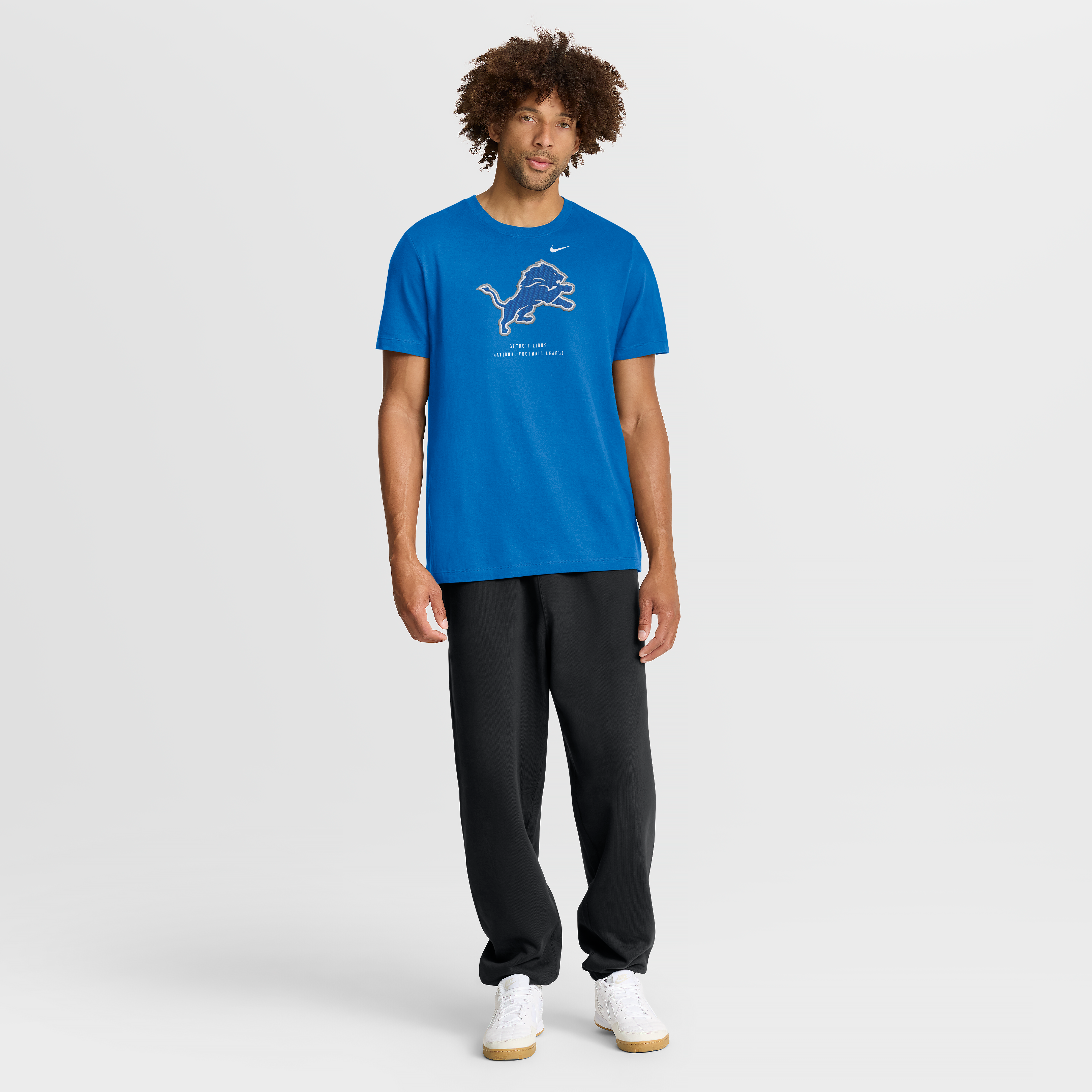 Men's Nike Blue Detroit Lions Property Of T-Shirt