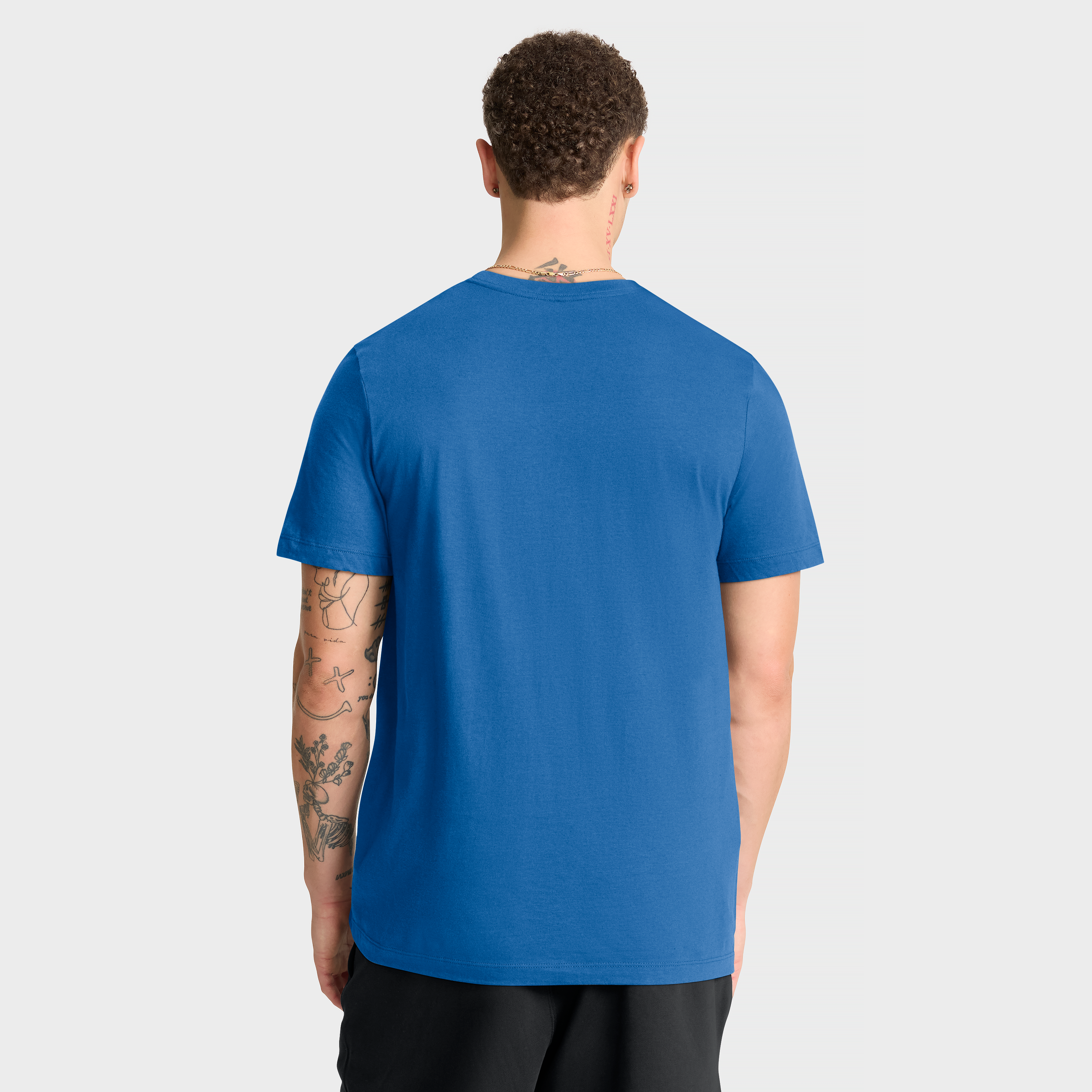 T-shirt en coton essentiel Nike bleu Detroit Lions Rewind Team Spirit pour homme