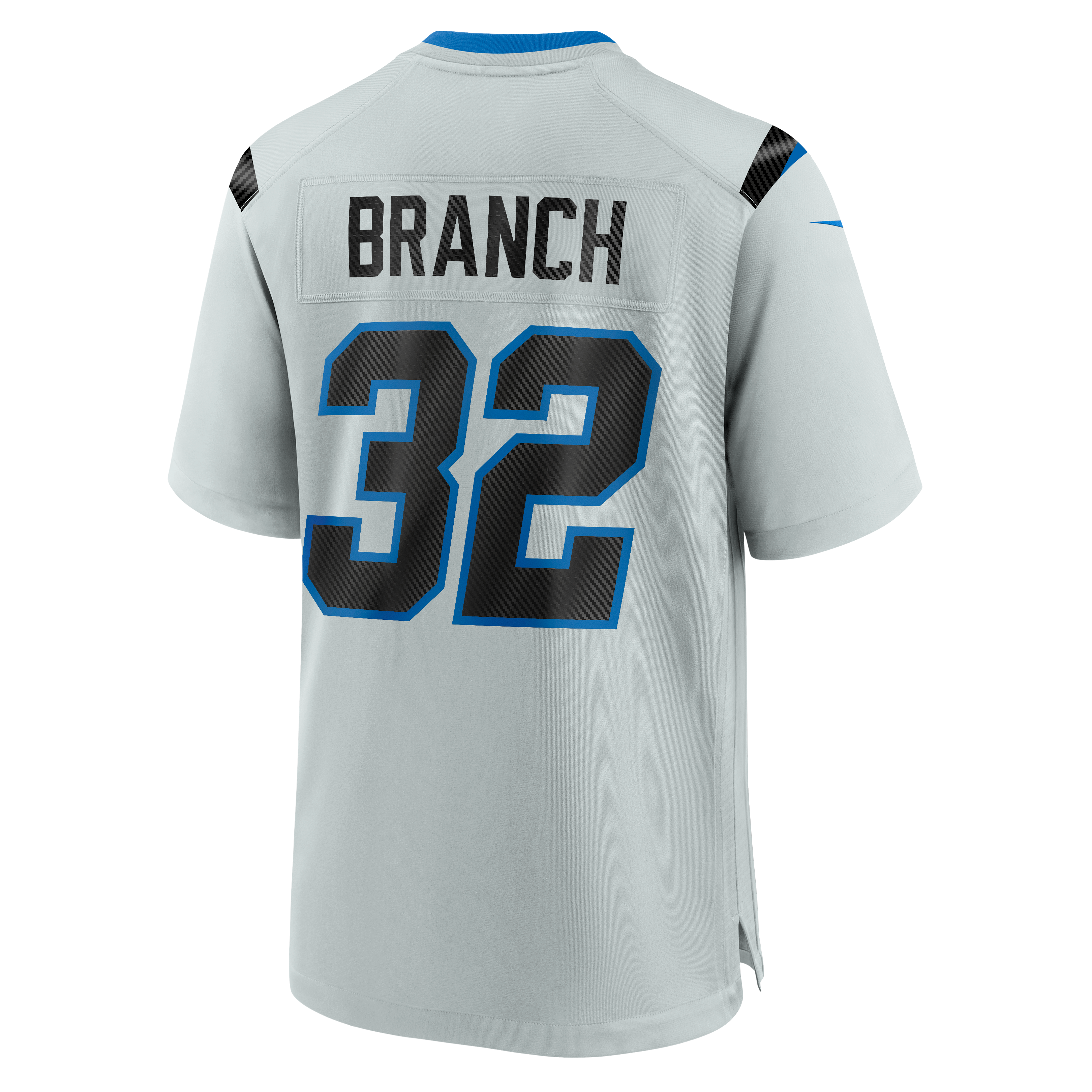 Men's Nike Brian Branch Silver Detroit Lions 2026 Rivalries Collection Game Jersey