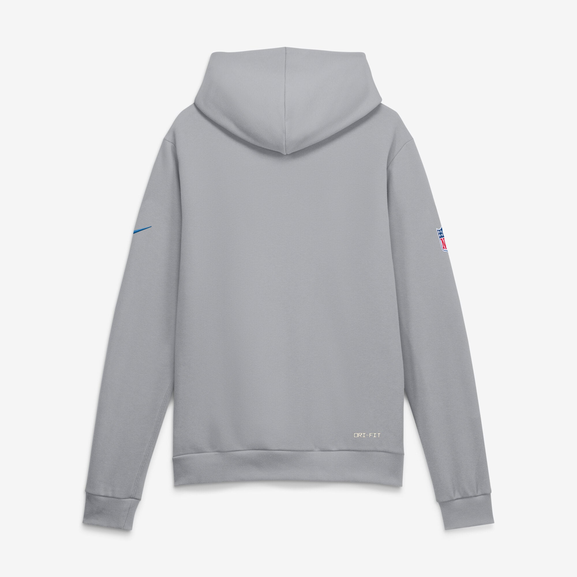 Sweat à capuche Nike Dri-FIT gris Detroit Lions Sideline Standard Issue pour homme