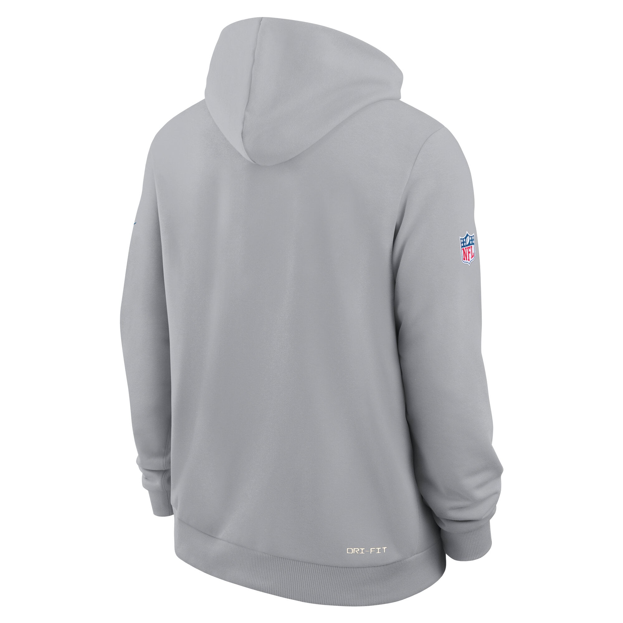 Sweat à capuche Nike Dri-FIT gris Detroit Lions Sideline Standard Issue pour homme