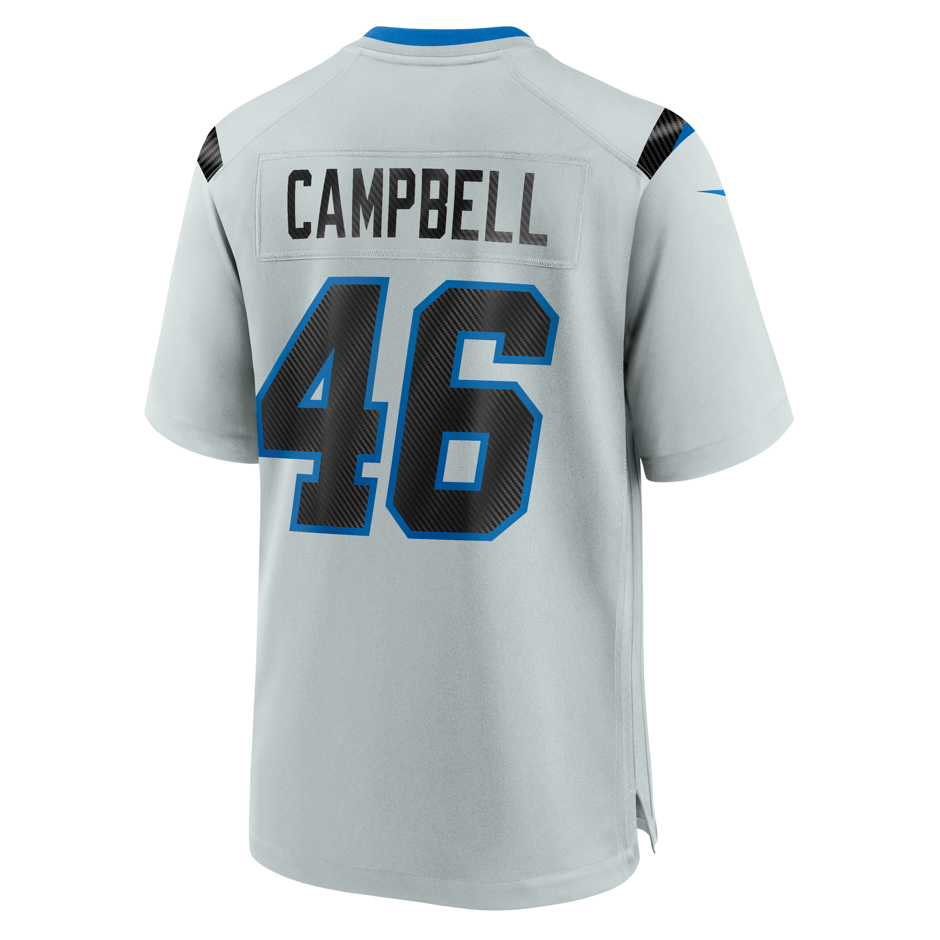 Men's Nike Jack Campbell Silver Detroit Lions 2026 Rivalries Collection Game Jersey