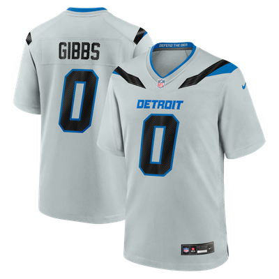 Maillot de match de la collection Nike 2026 Rivalries Collection de Jahmyr Gibbs (Detroit Lions) - Argent