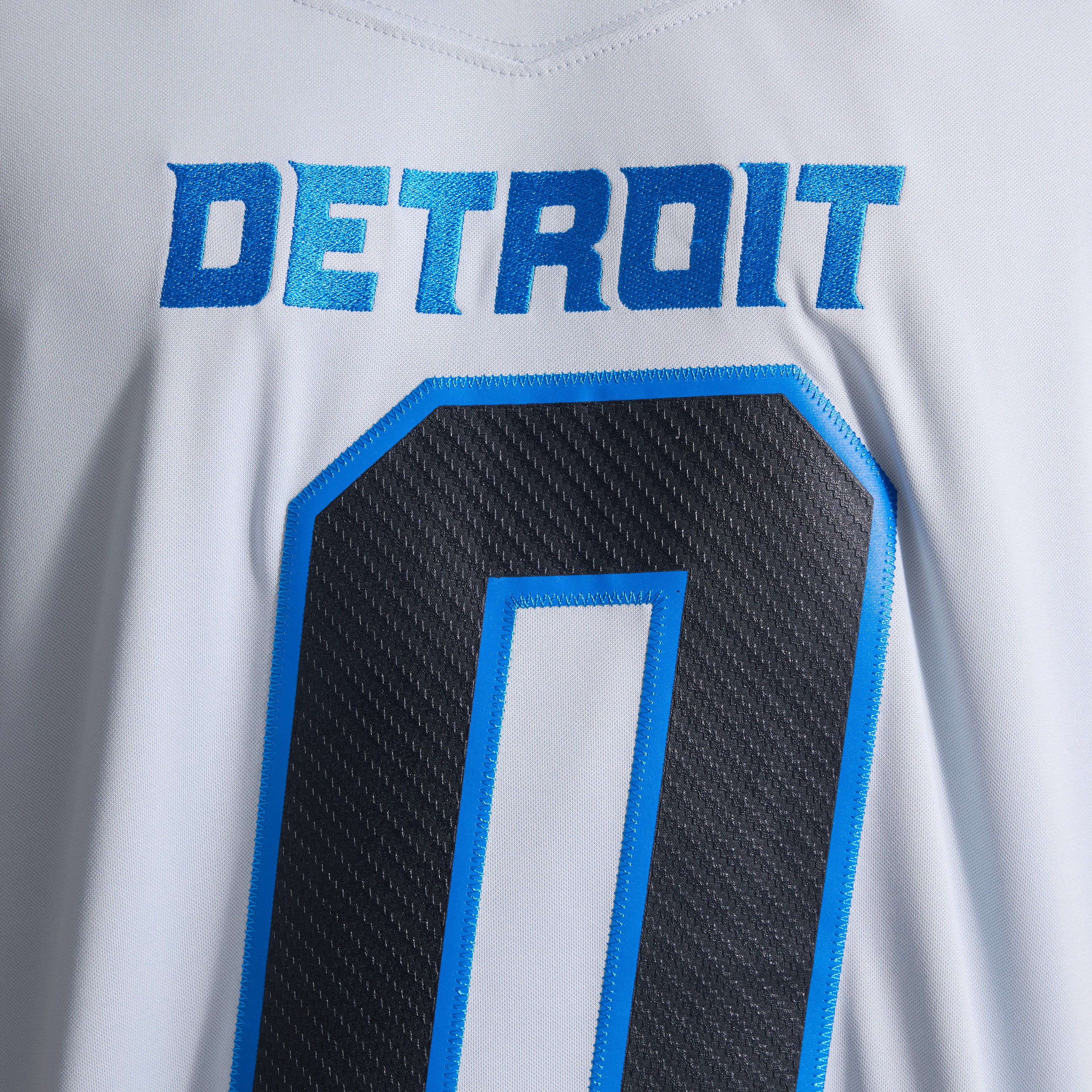 Men's Nike Jahmyr Gibbs Silver Detroit Lions 2026 Rivalries Collection Stitched Limited Jersey