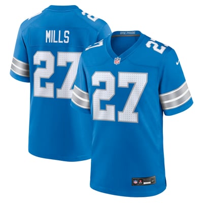 Jalen Mills Detroit Lions Nike Team Game Jersey - Blue