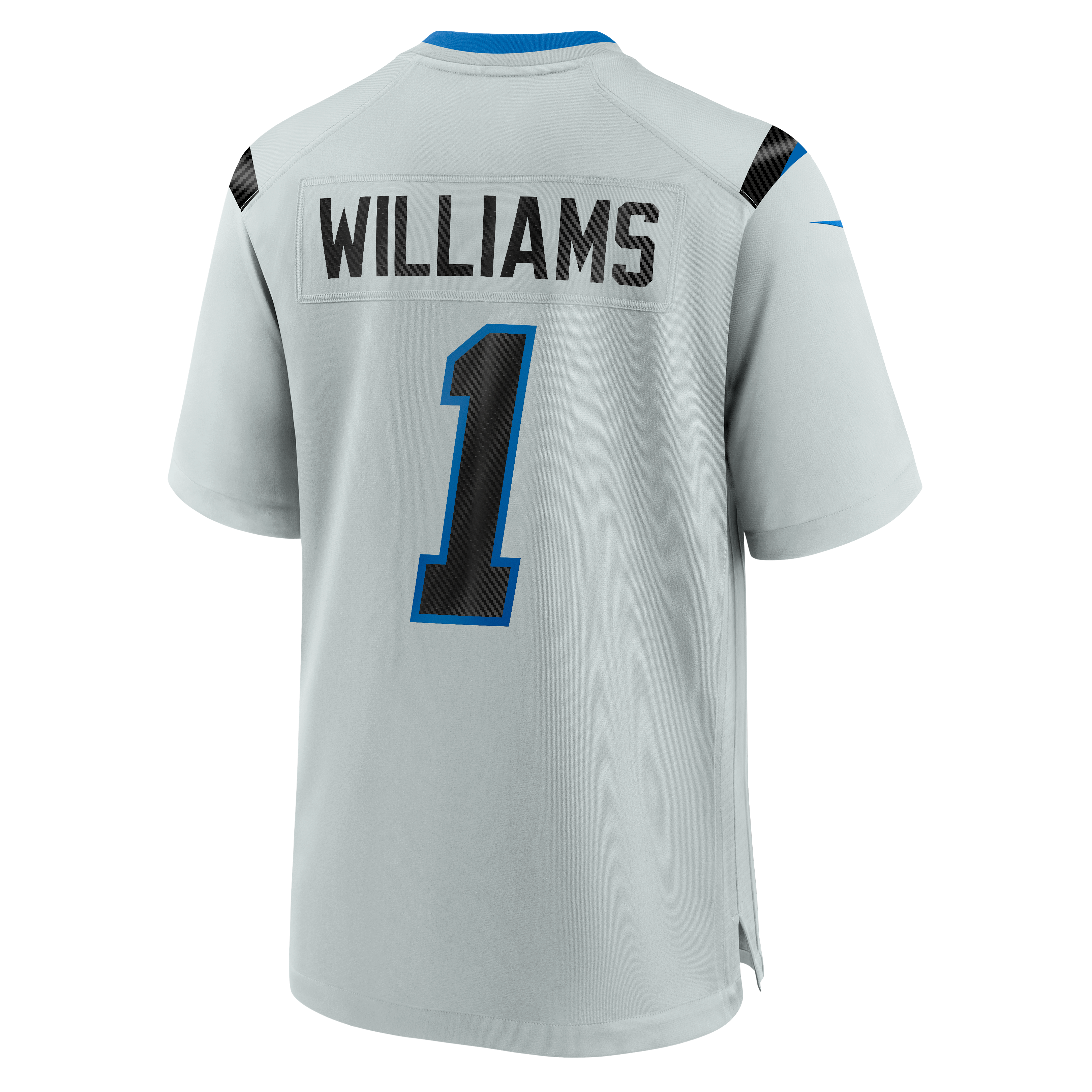 Men's Nike Jameson Williams Silver Detroit Lions 2026 Rivalries Collection Game Jersey