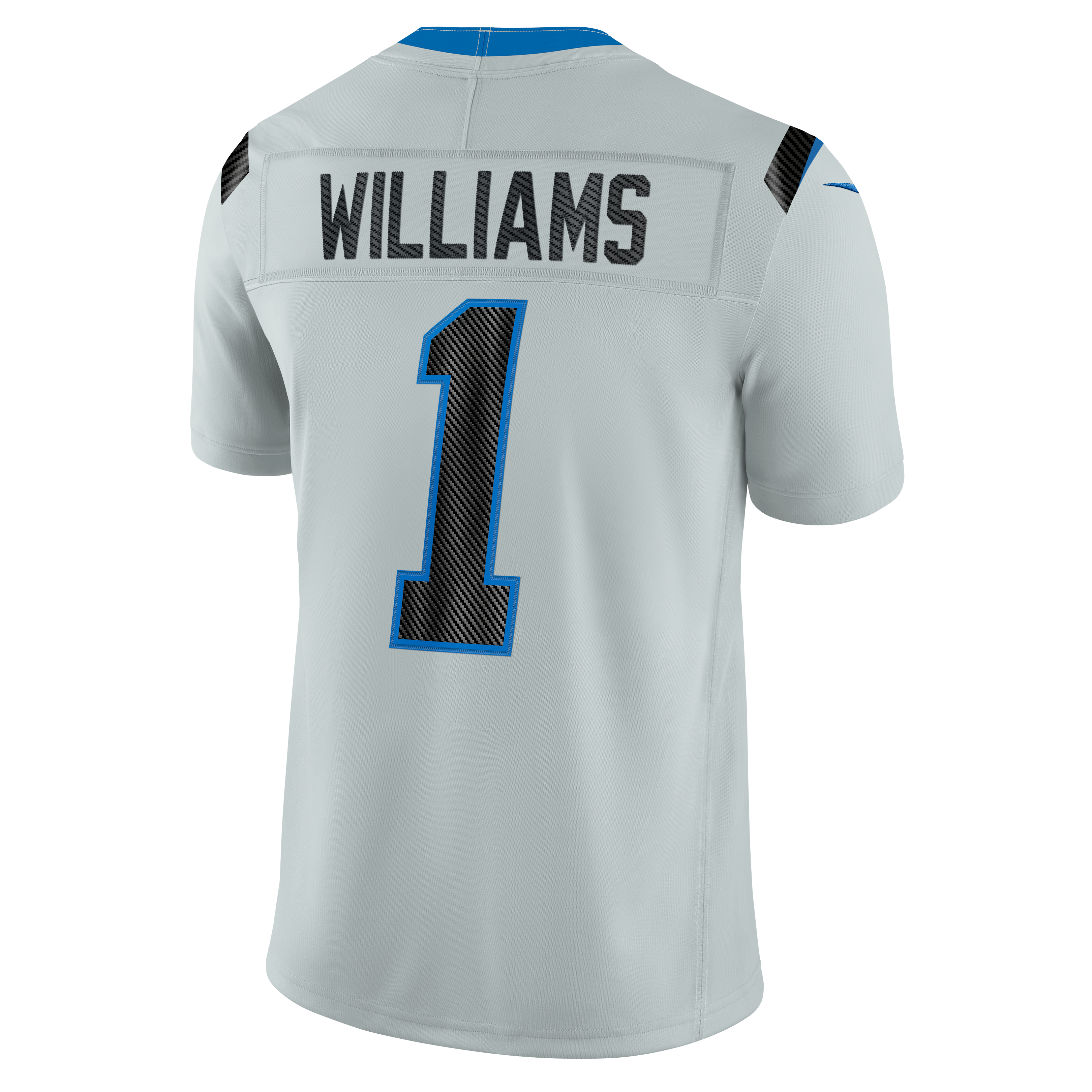 Men's Nike Jameson Williams Silver Detroit Lions 2026 Rivalries Collection Stitched Limited Jersey