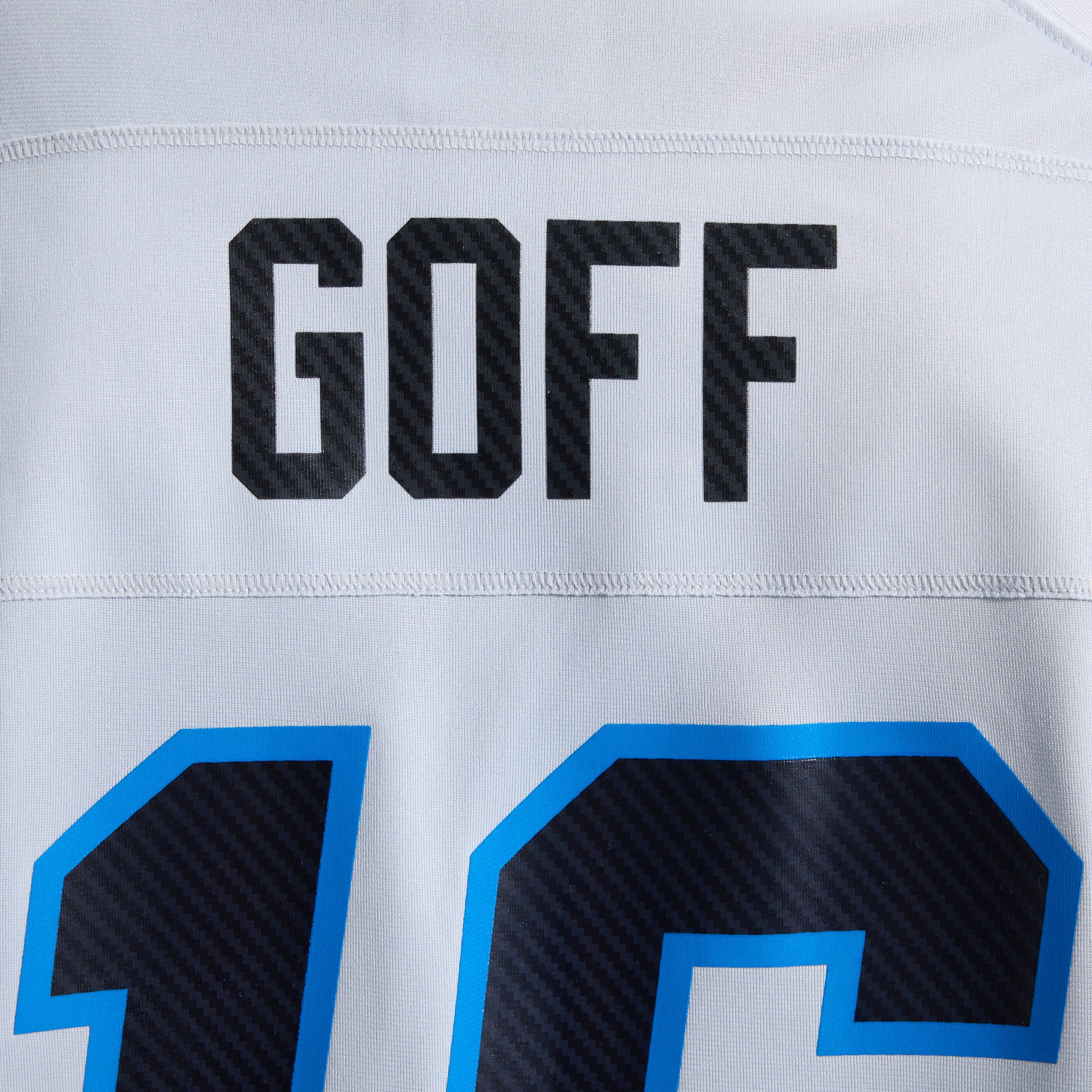 Men's Nike Jared Goff Silver Detroit Lions 2026 Rivalries Collection Game Jersey
