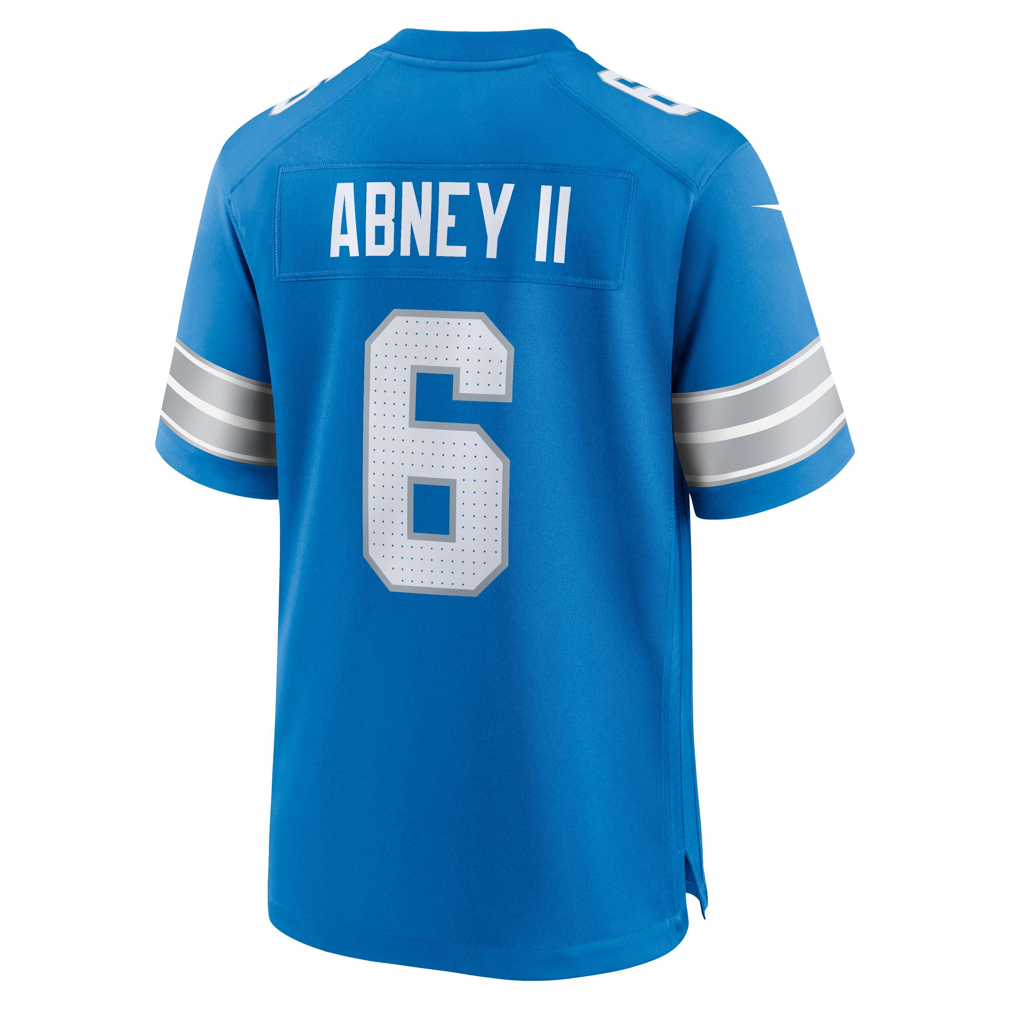 Men's Nike Keith Abney II Blue Detroit Lions Team Game Jersey