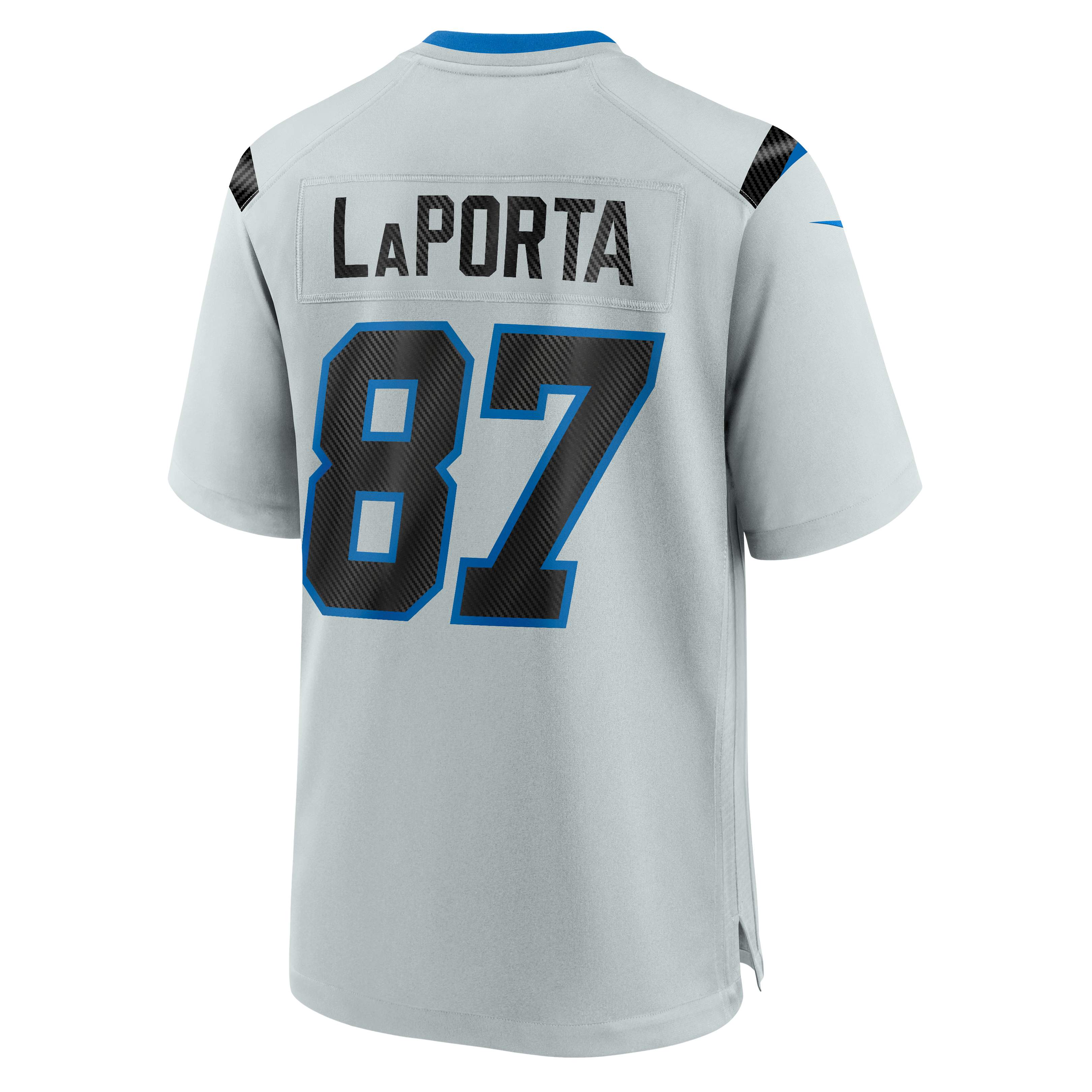 Men's Nike Sam LaPorta Silver Detroit Lions 2026 Rivalries Collection Game Jersey