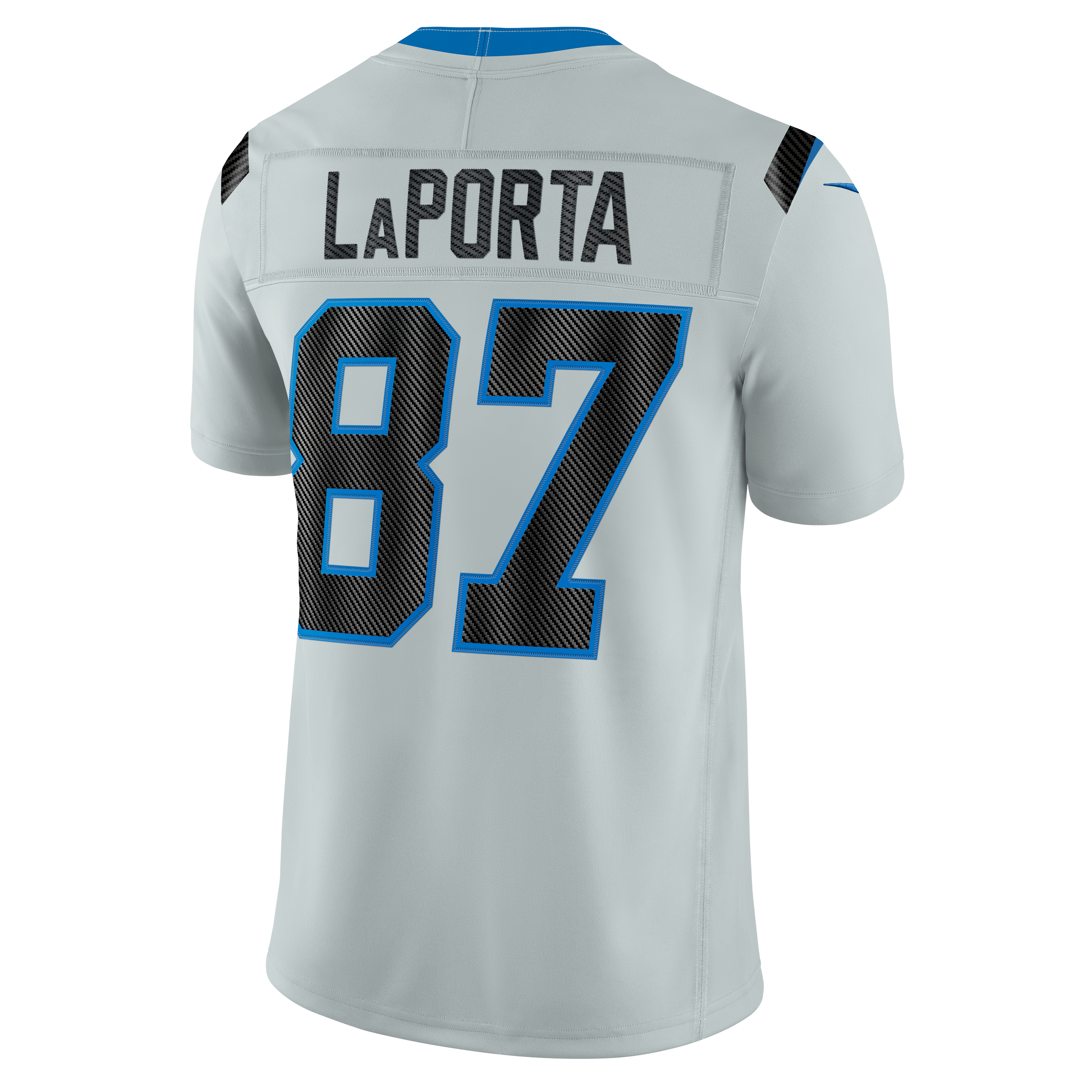 Men's Nike Sam LaPorta Silver Detroit Lions 2026 Rivalries Collection Stitched Limited Jersey