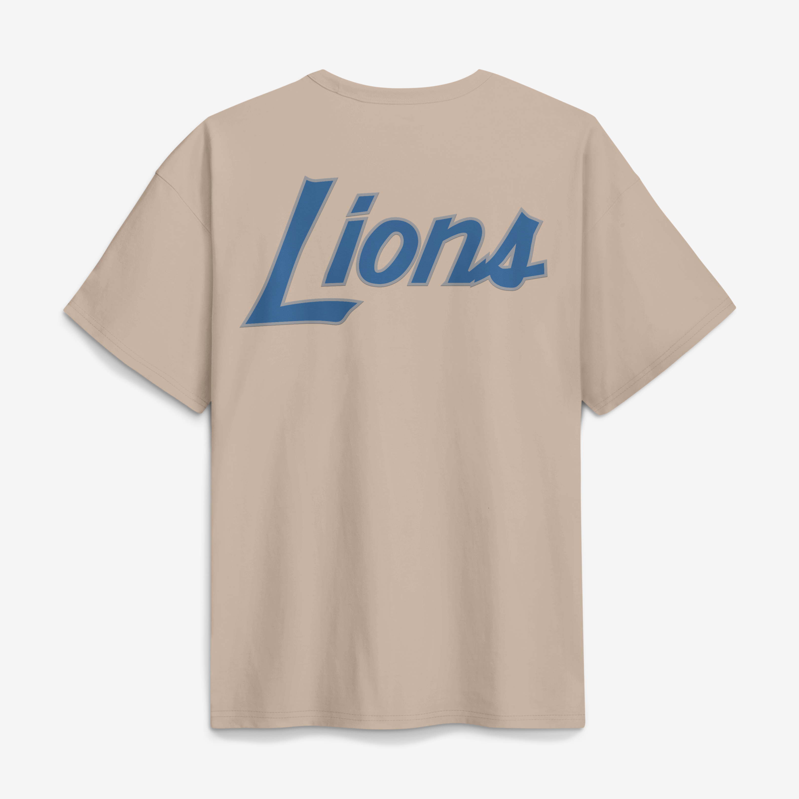 Men's Nike Sand Detroit Lions Night Primary Max90 T-Shirt