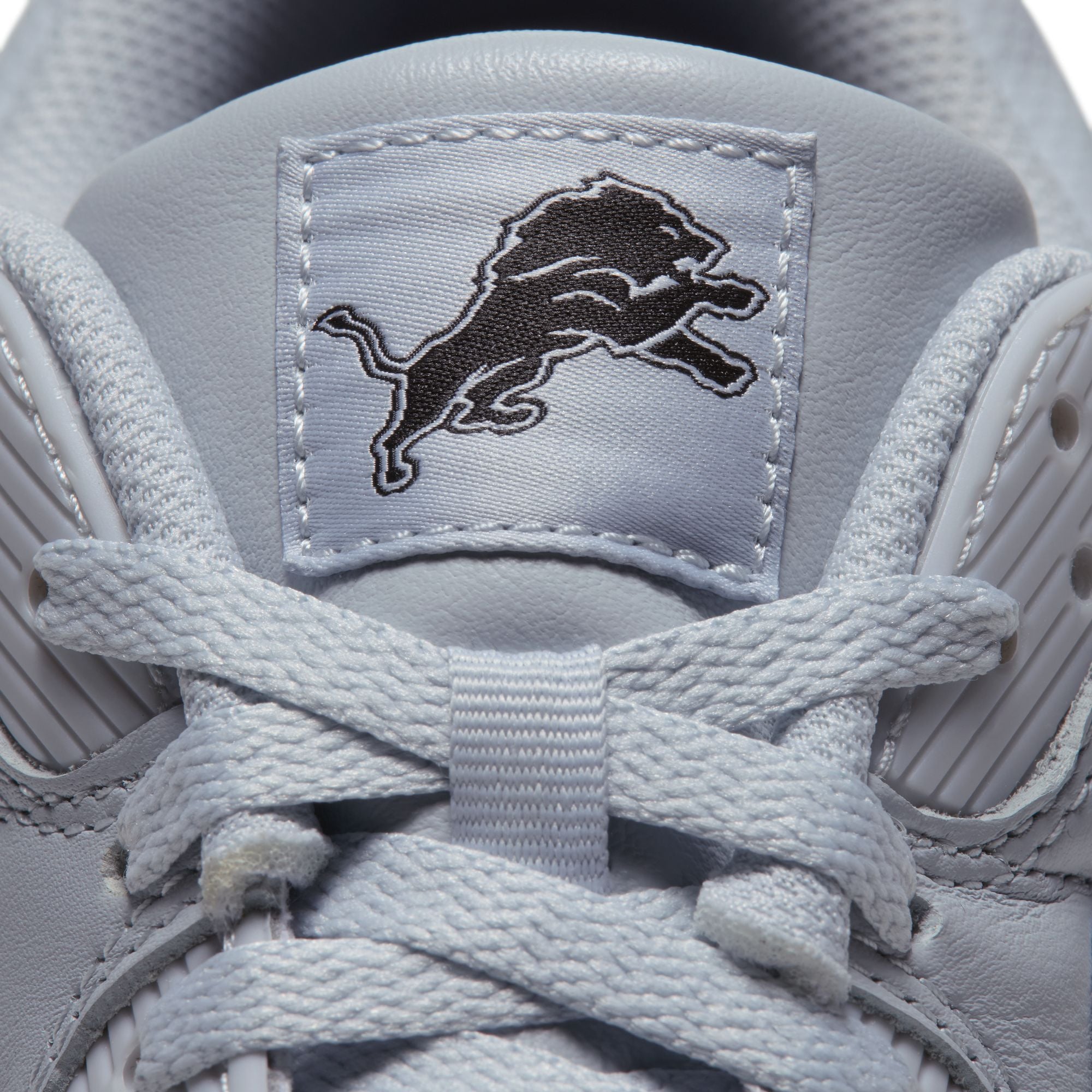 Men's Nike  Silver Detroit Lions 2026 Rivalries Collection Air Max 90 Shoes