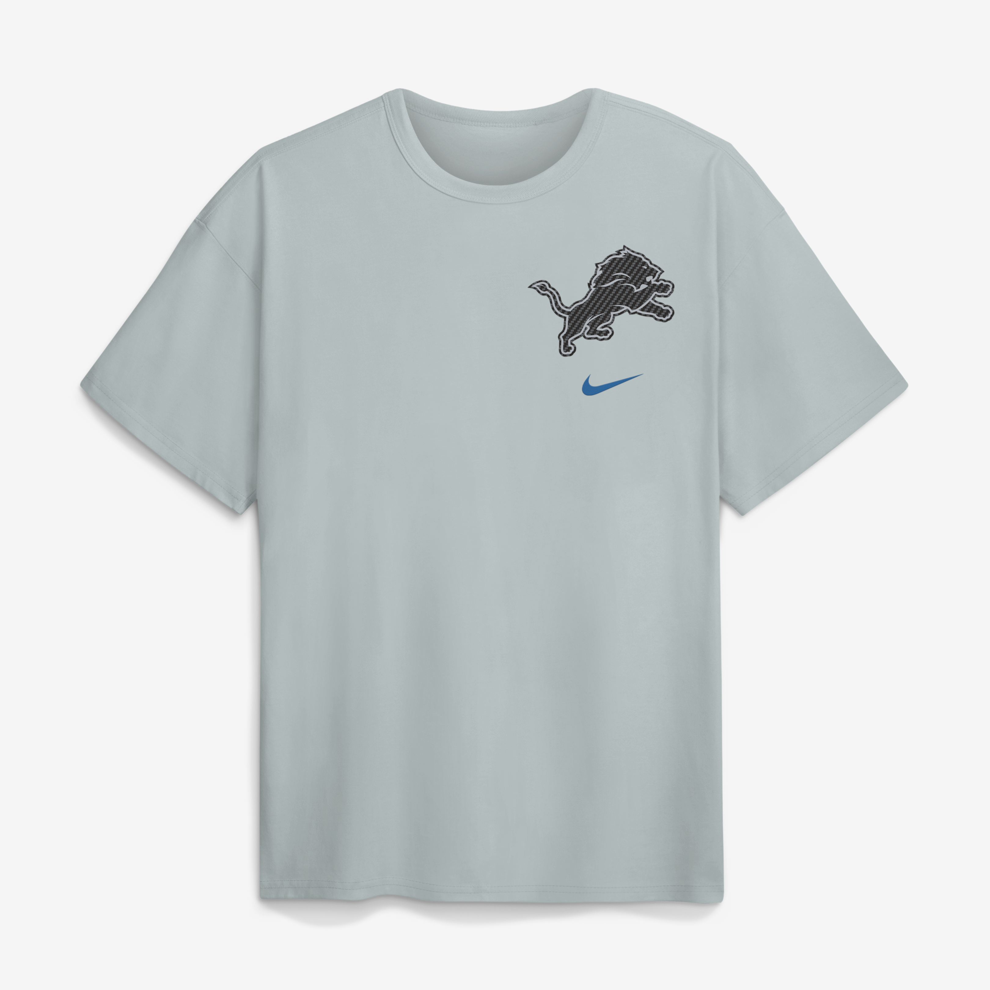 Men's Nike  Silver Detroit Lions 2026 Rivalries Collection Max90 T-Shirt