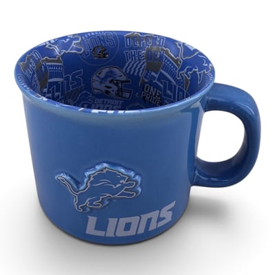 Detroit Lions Pegasus 17oz. Inside Out Mug