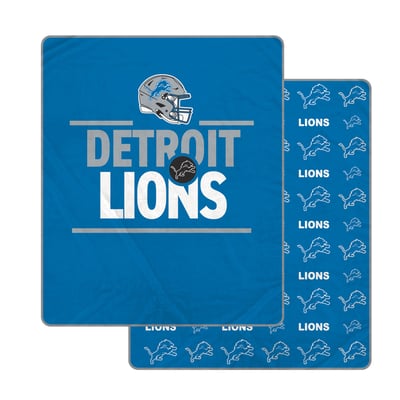 Detroit Lions Pegasus Campaign Double-Sided 60" x 70" Ultra Cozy Blanket