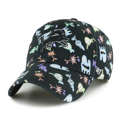 Detroit Lions '47 Preschool Space Critter Clean Up Adjustable Hat - Black
