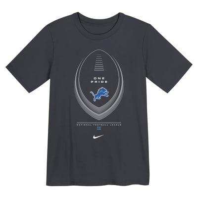 Detroit Lions Nike Preschool Legend Icon T-Shirt - Black