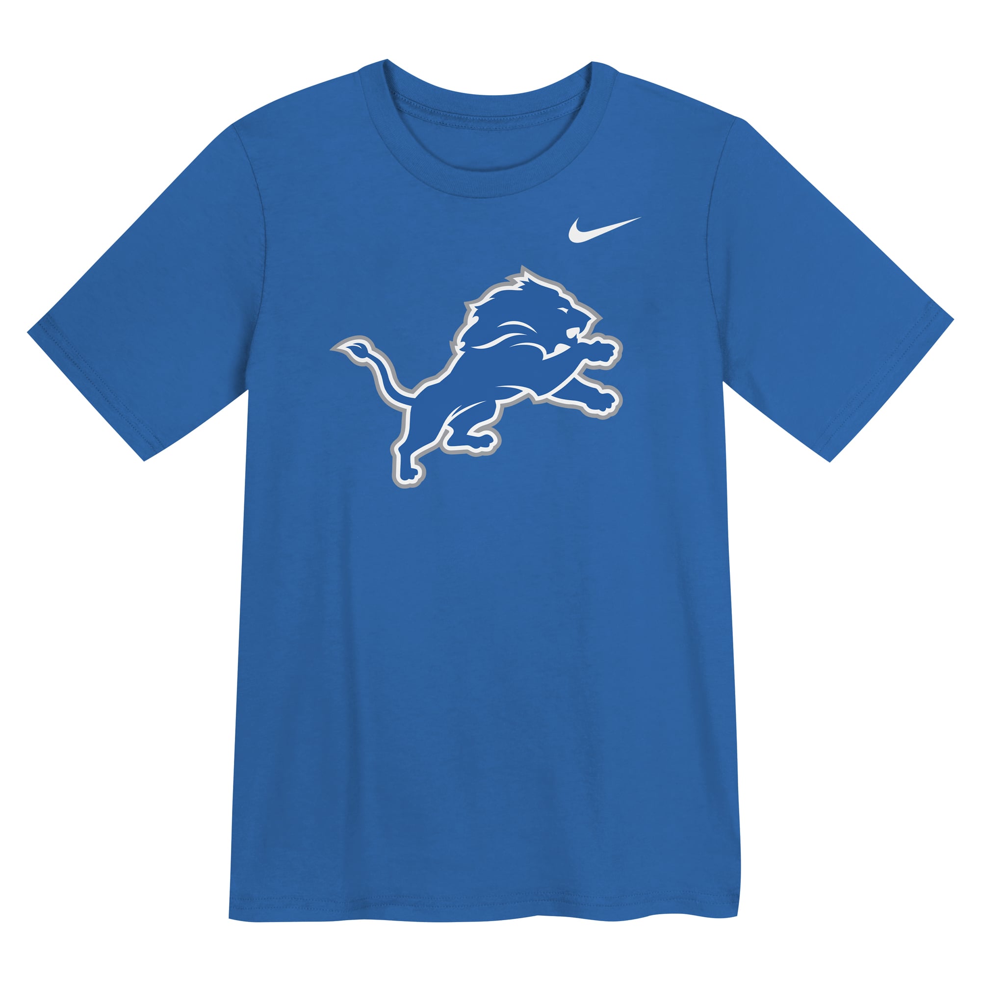 Preschool Nike Blue Detroit Lions Logo T-Shirt