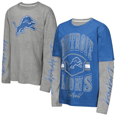  Detroit Lions Outerstuff Preschool Motion Combo Set  - Blue/Silver