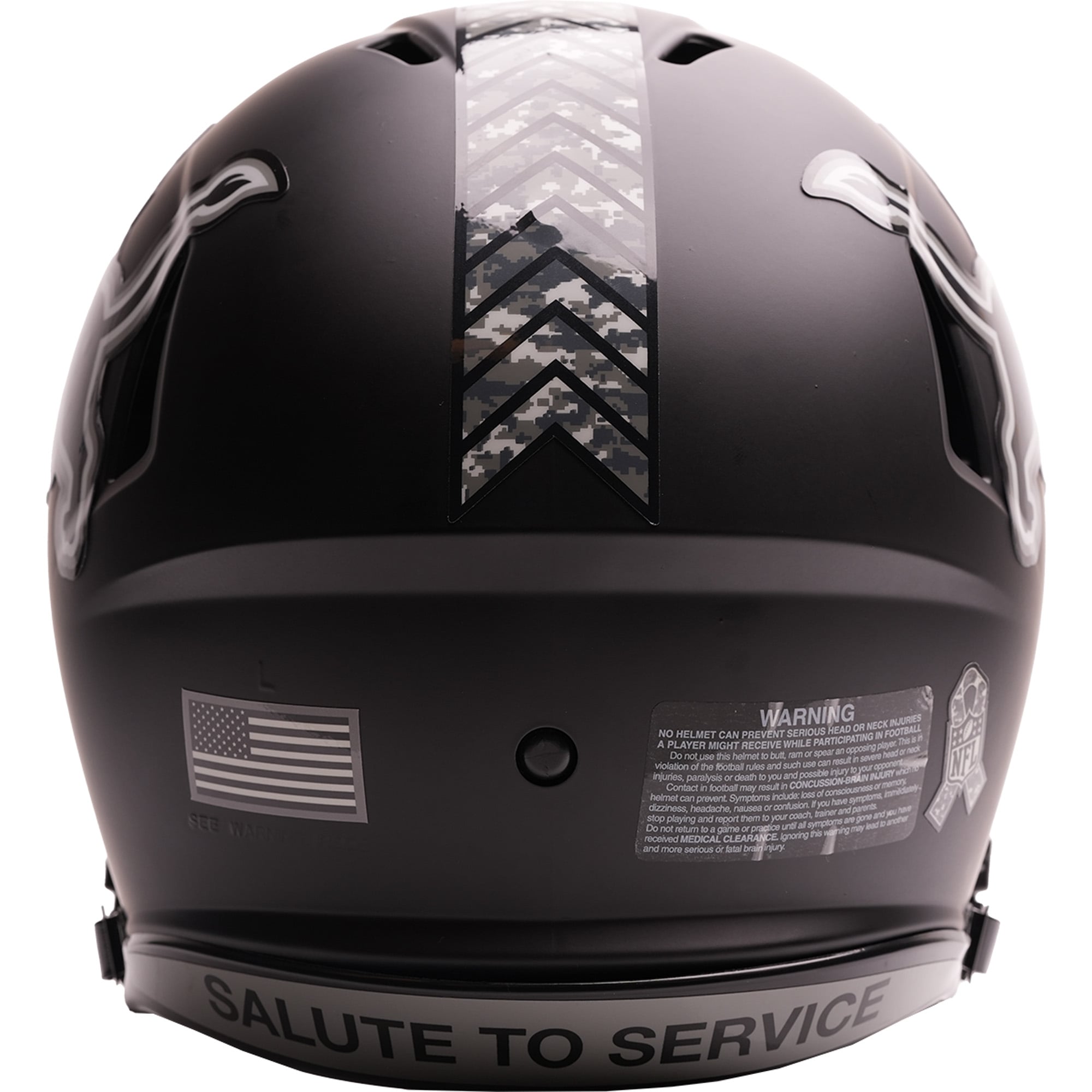 Casque authentique Riddell Detroit Lions 2026 Salute to Service Speed