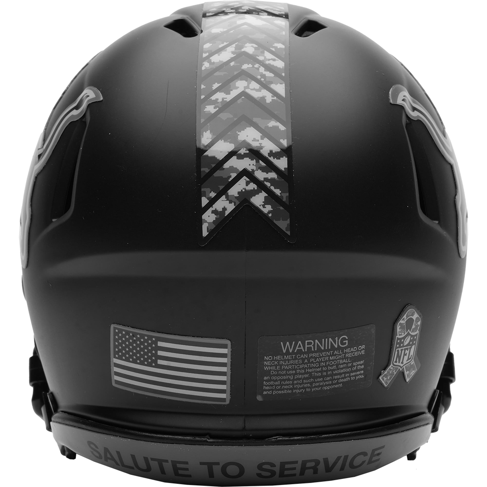 Mini casque Riddell Detroit Lions 2026 Salute to Service Speed
