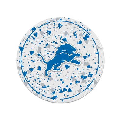 Detroit Lions The Memory Company Circle Ceramic Coaster Set