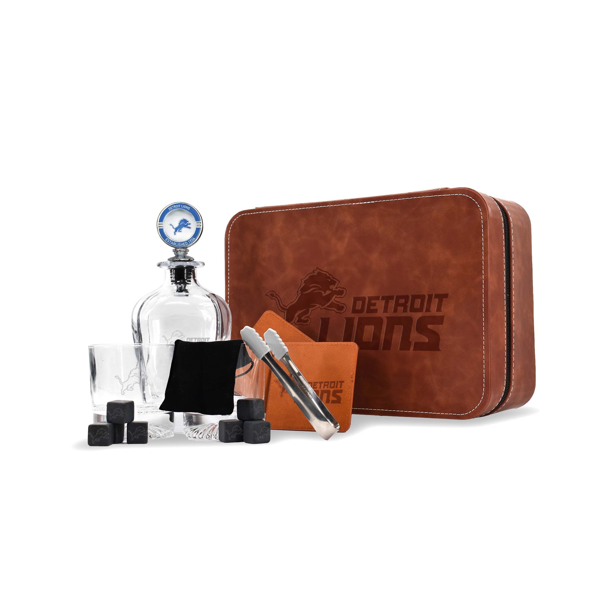 Ensemble de carafes Detroit Lions de The Memory Company