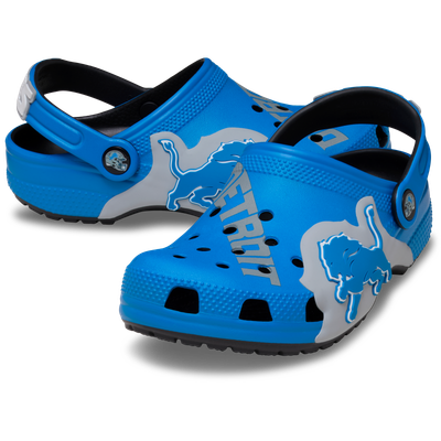  Detroit Lions Crocs Toddler Classic Clog - Blue
