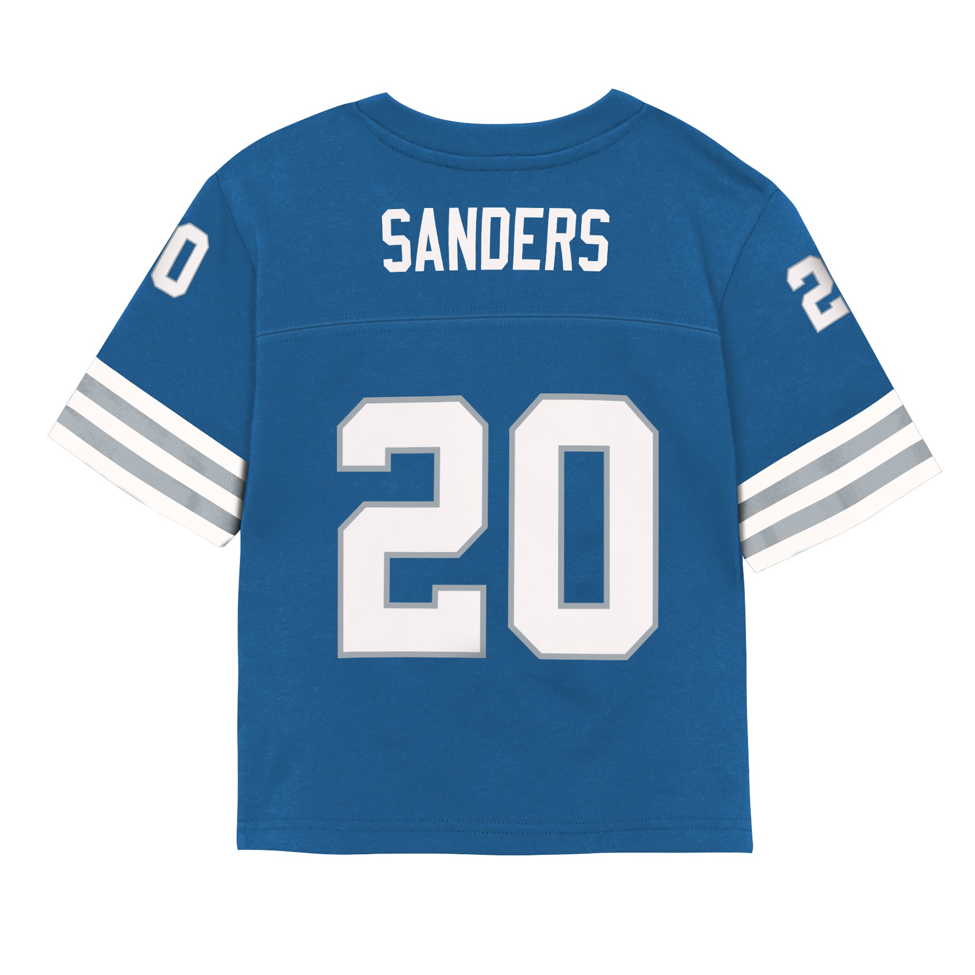 Ensemble short Mitchell & Ness Barry Sanders bleu Detroit Lions Playmaker pour tout-petit