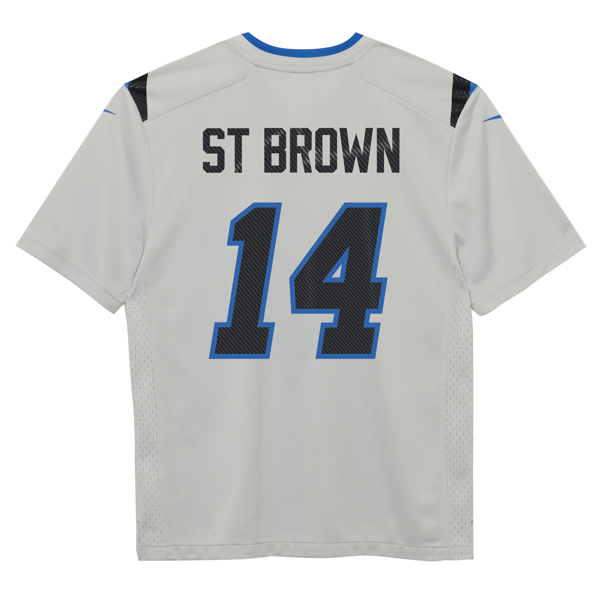 Toddler Nike Amon-Ra St. Brown Silver Detroit Lions 2026 Rivalries Collection Game Jersey